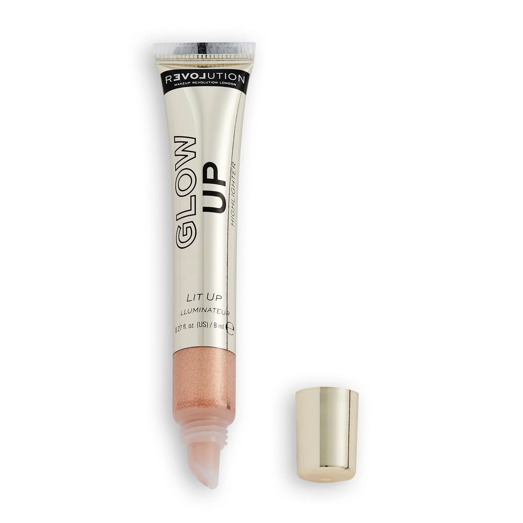Revolution Glow Up Liquid Highlighter 8ml - Image 4