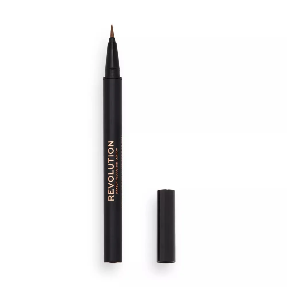 Revolution Hair Stroke Brow Pen Light Brown - Image 2