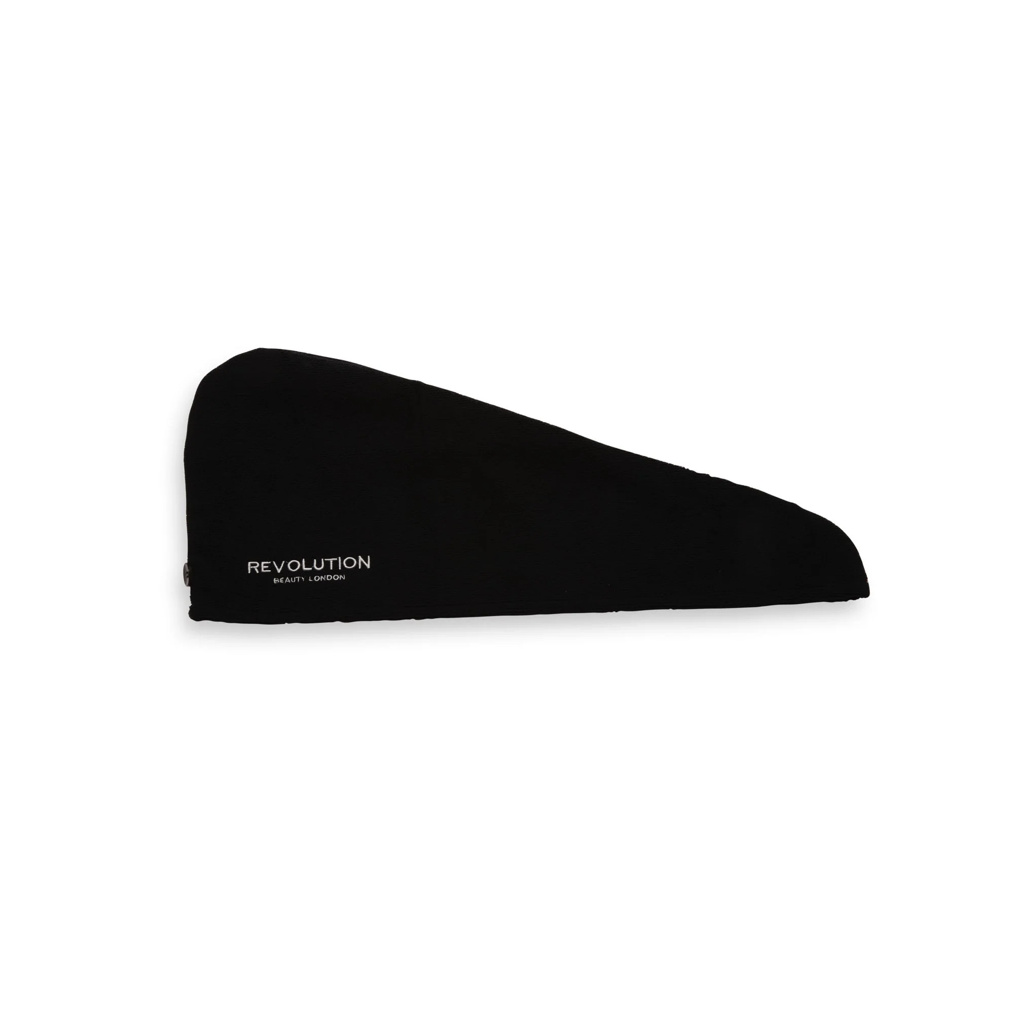 Revolution Haircare Plain Microfibre Hair Wraps Black & White 2pc - Image 4