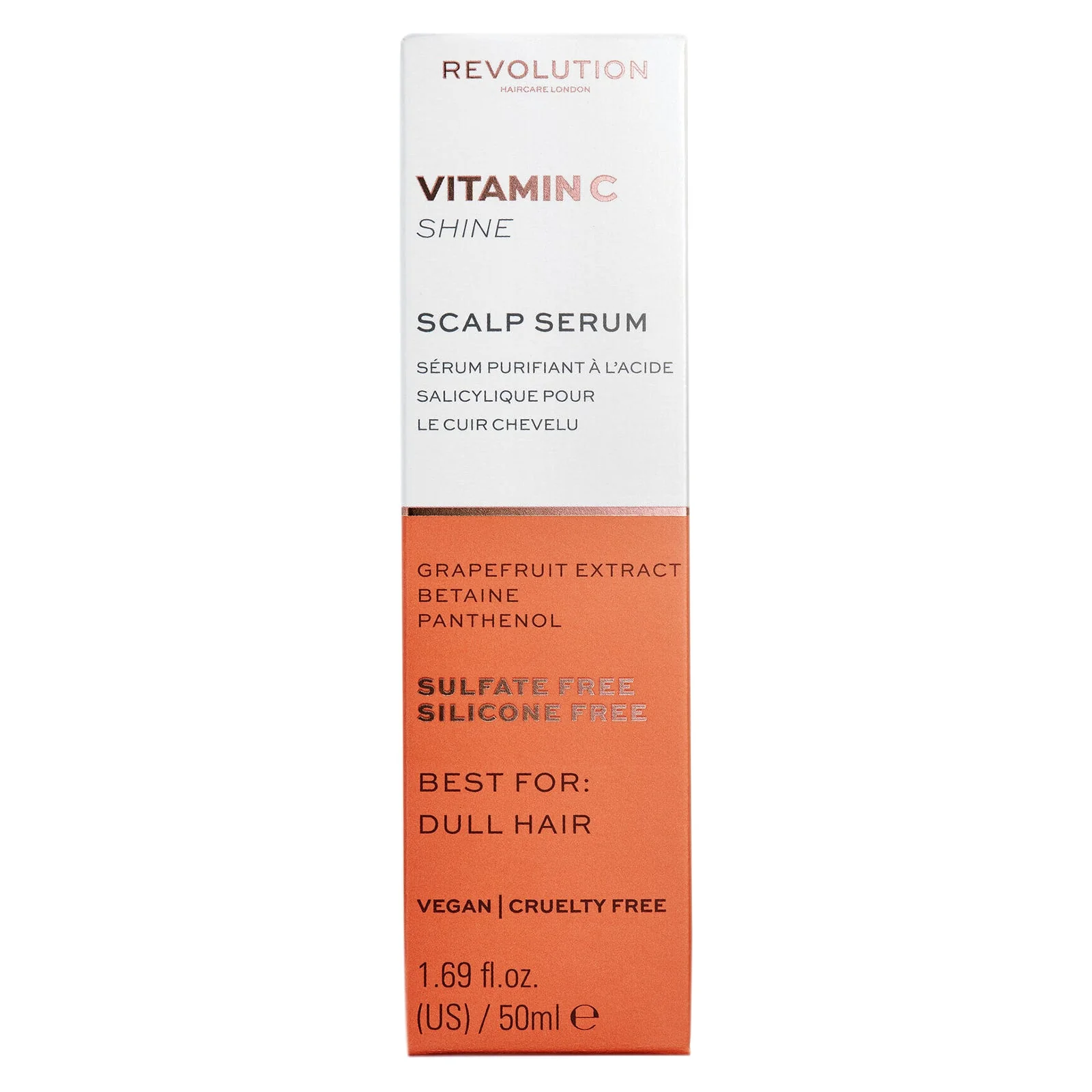 Revolution Haircare Vitamin C Shine Scalp Serum for Dull Hair 50ml - Image 4