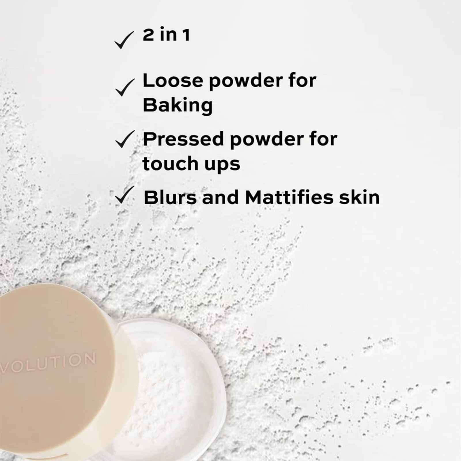 Revolution IRL Soft Focus 2-in-1 Powder Translucent 13g - Image 4