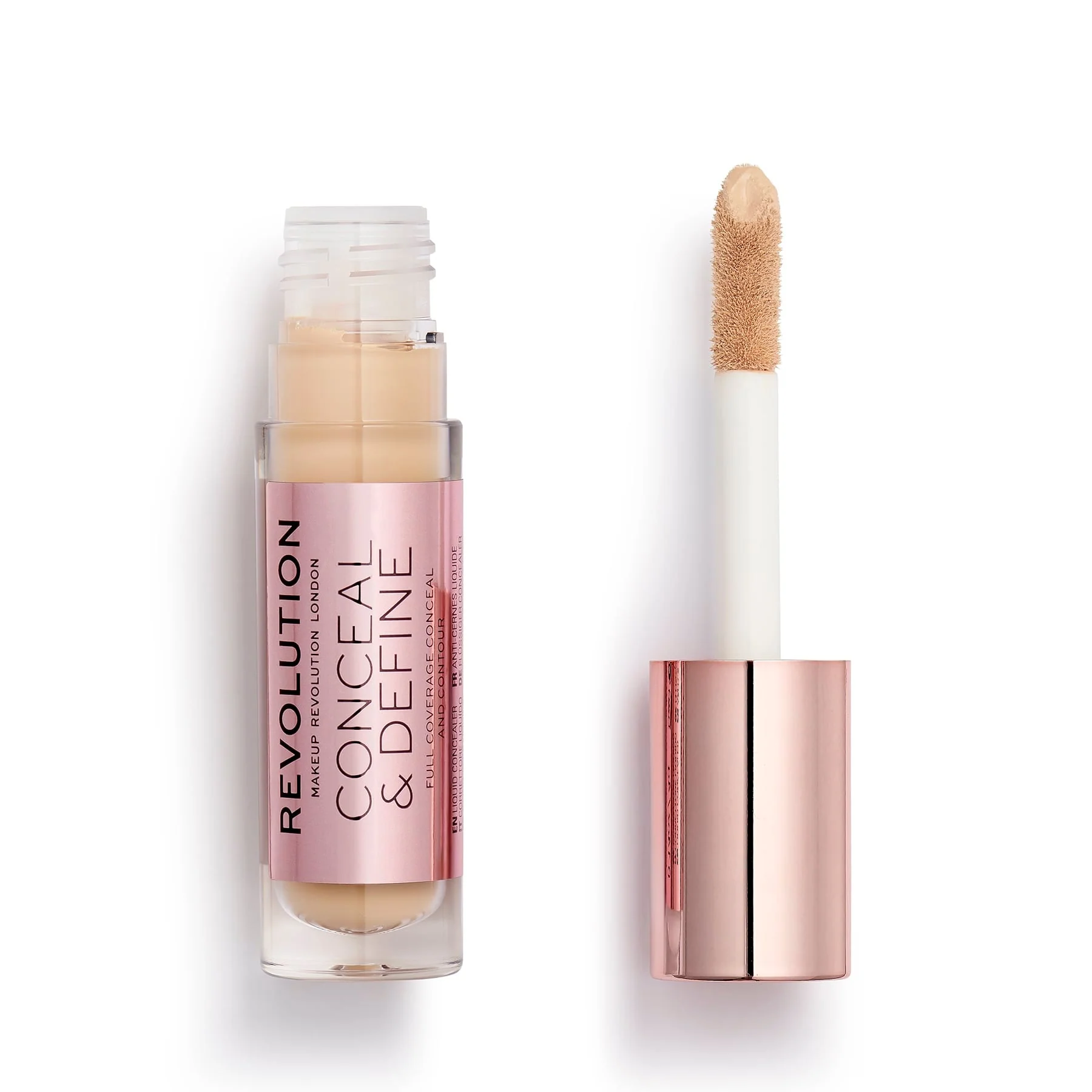 Revolution Makeup Conceal and Define Concealer 3.4ml - Image 4