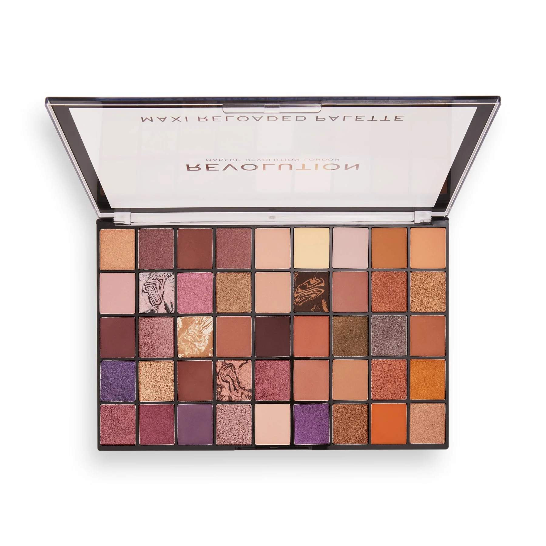 Revolution Maxi Reloaded Infinite Bronze Eyeshadow Palette - 45 shades - Image 2