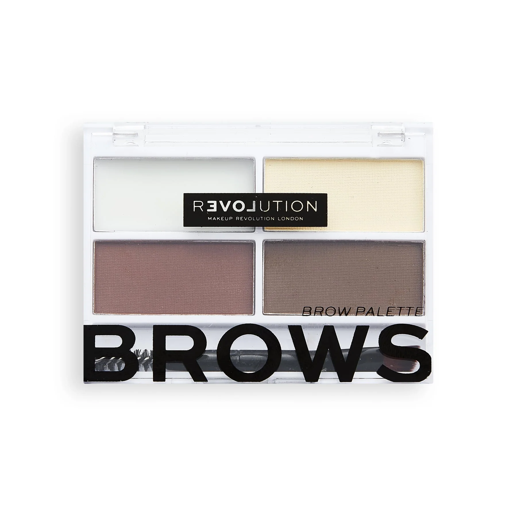 Revolution Relove Colour Cult Brow Palette - 4 shades - Image 2
