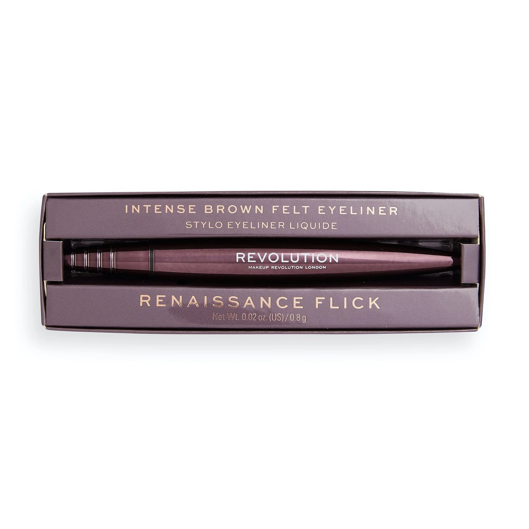 Revolution Renaissance Liquid Eyeliner Brown 0.8g - Image 3