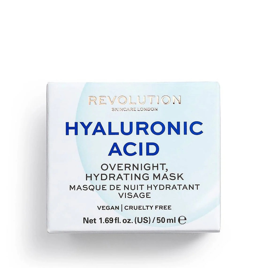 Revolution Skincare Hyaluronic Acid Overnight Hydrating Sleeping Mask 50ml - Image 4