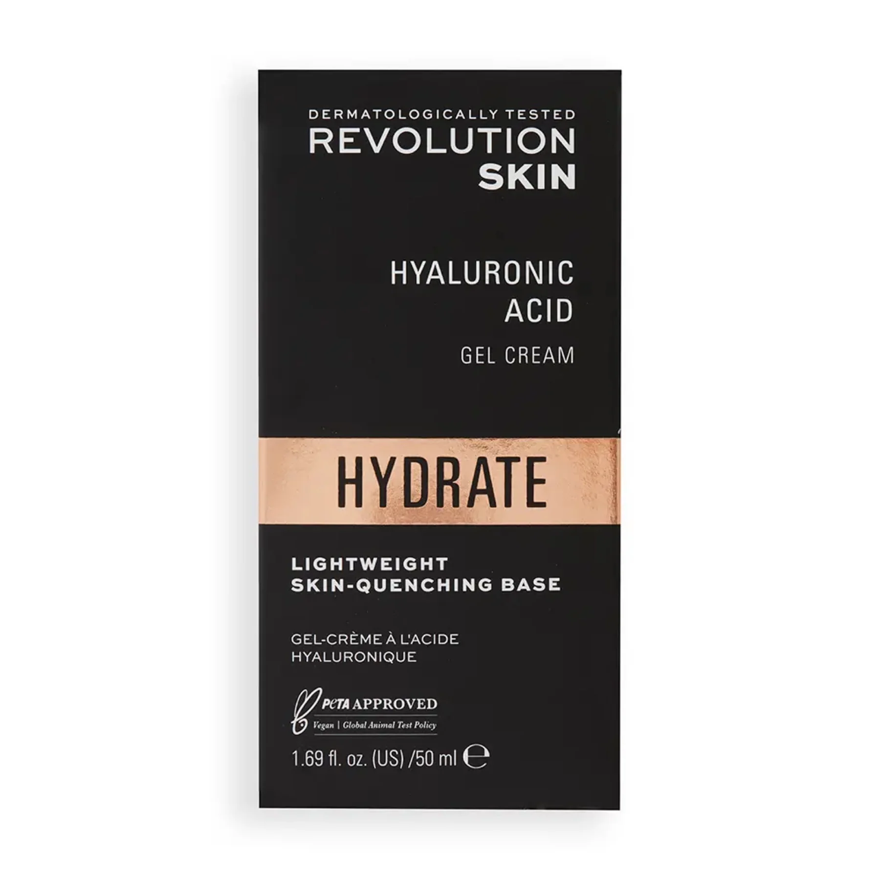 Revolution Skincare Hydration Boost Hydrating Face Gel Cream Hyaluronic Acid 50ml - Image 3