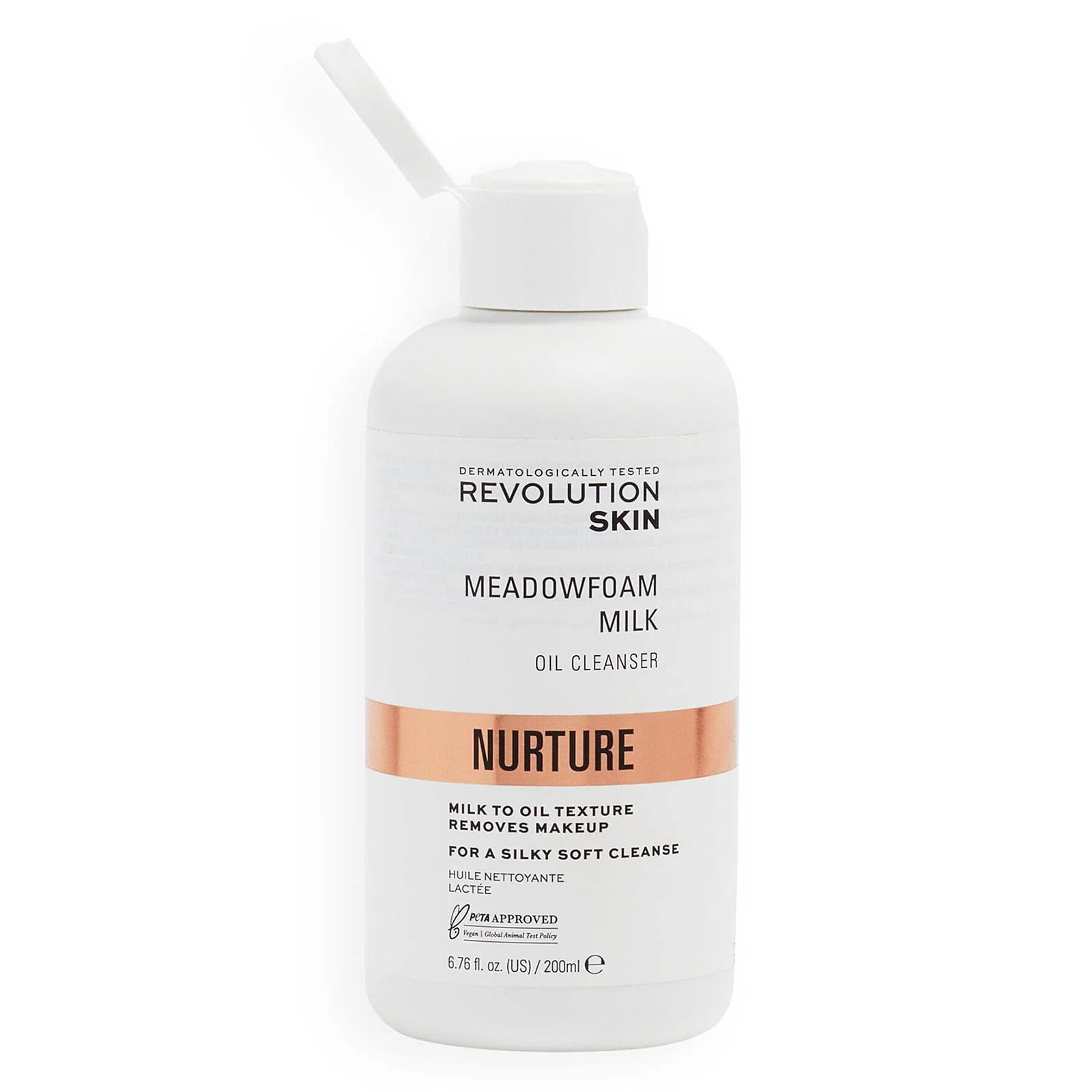 Revolution Skincare Meadowfoam Milk Oil Cleanser 200ml - Image 2