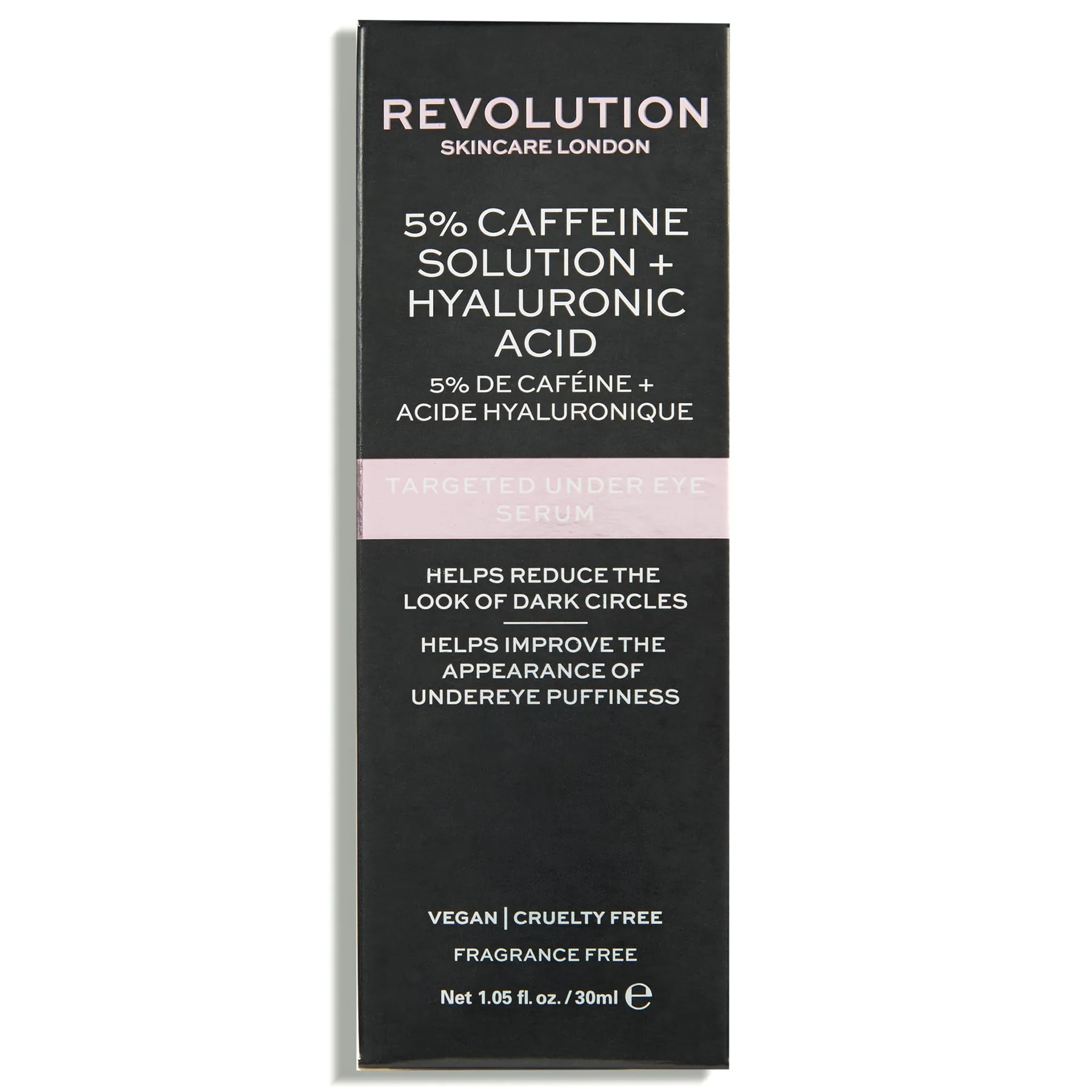 Revolution Skincare Targeted Under Eye Serum 5% Caffeine Solution + Hyaluronic Acid 30ml - Image 3