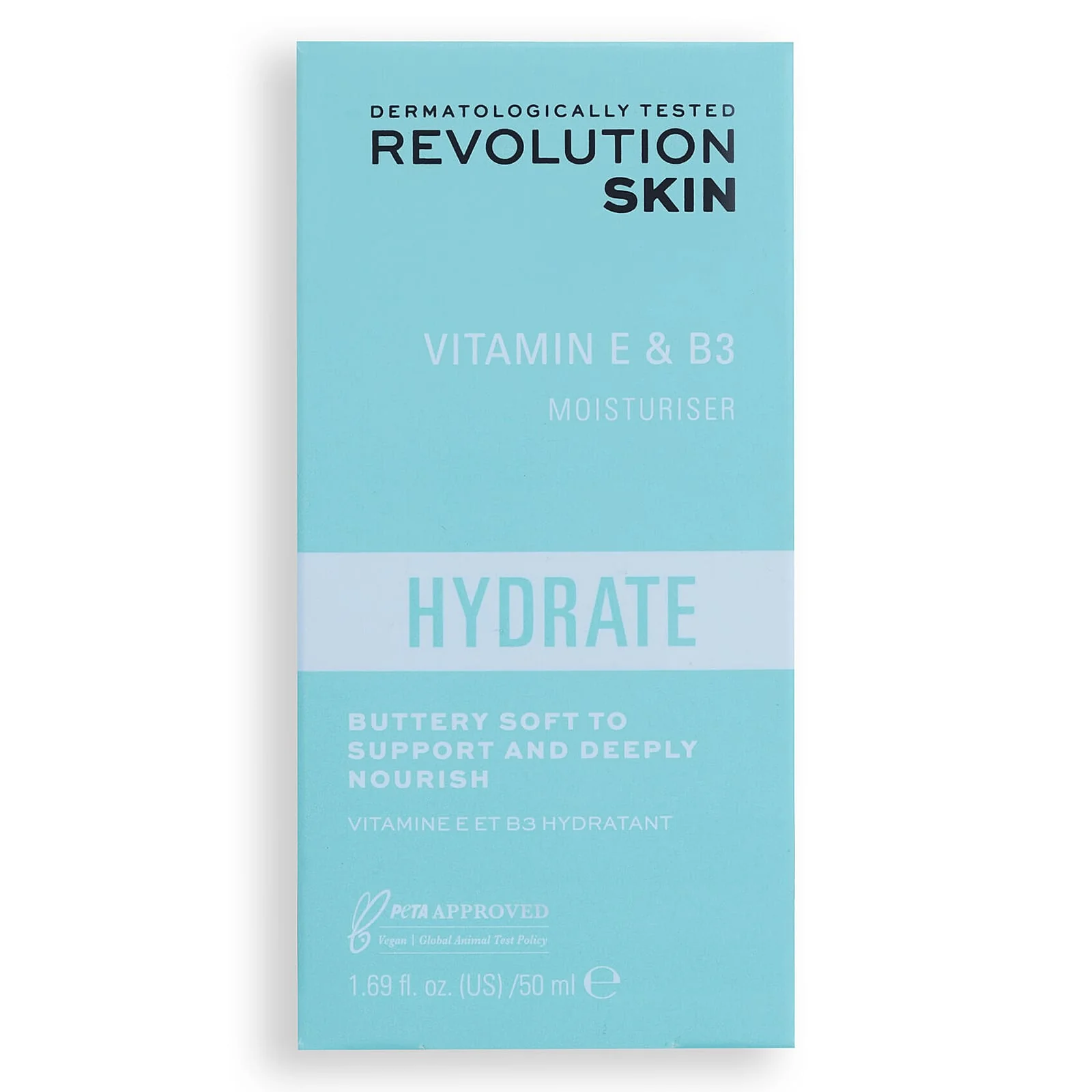 Revolution Skincare Vitamin E & B3 Hydrating Moisturiser 50ml - Image 3