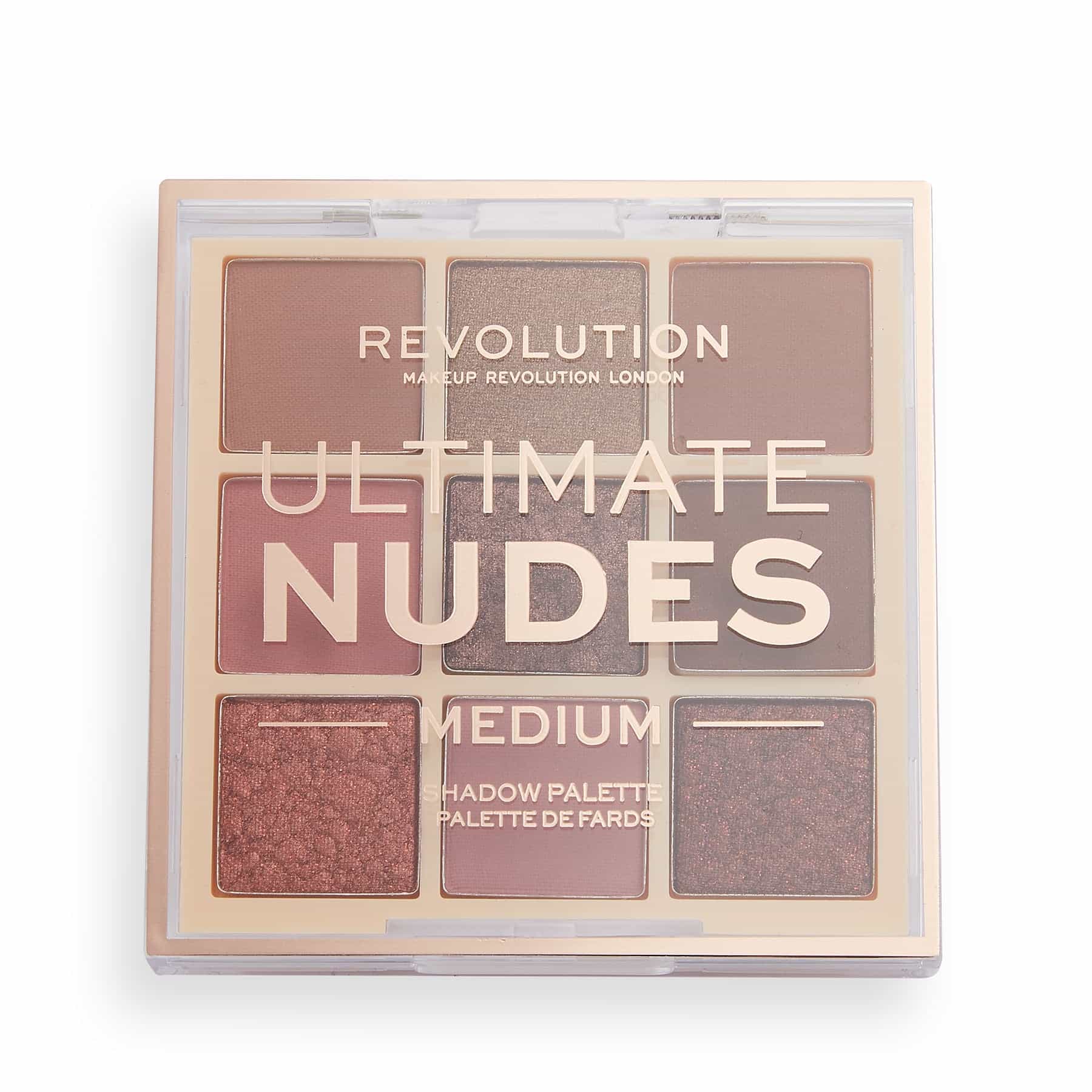 Revolution Ultimate Nudes Shadow Palette - 9 shades - Image 5