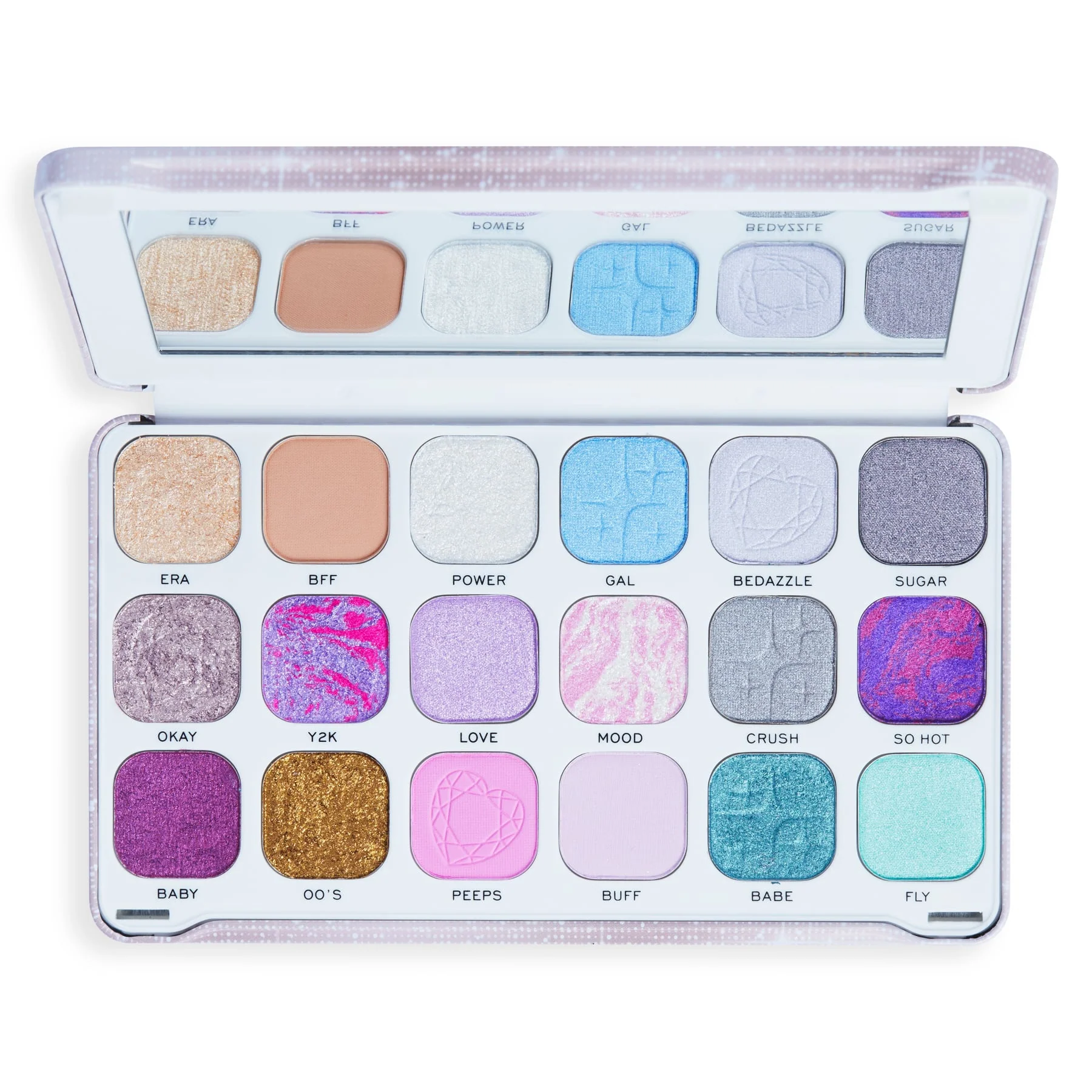 Revolution Y2K Baby Forever Flawless Palette Dreamer - 18 shades - Image 4
