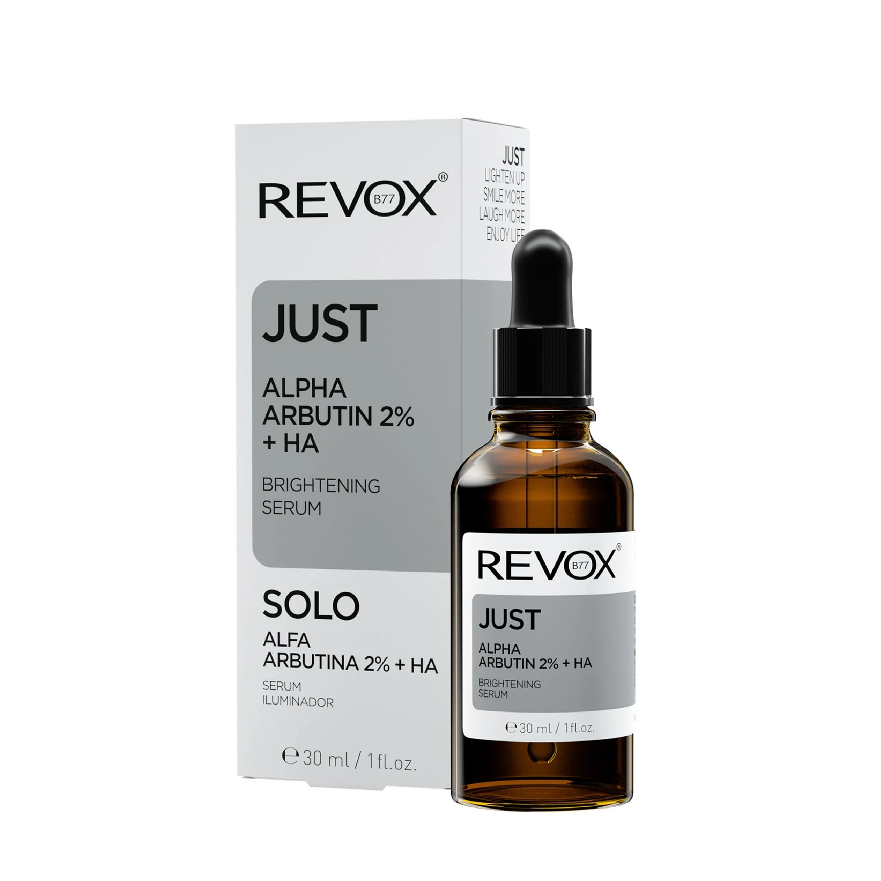 Revox B77 Just Alpha Arbutin 2% + HA Brightening Serum 30ml - Image 2