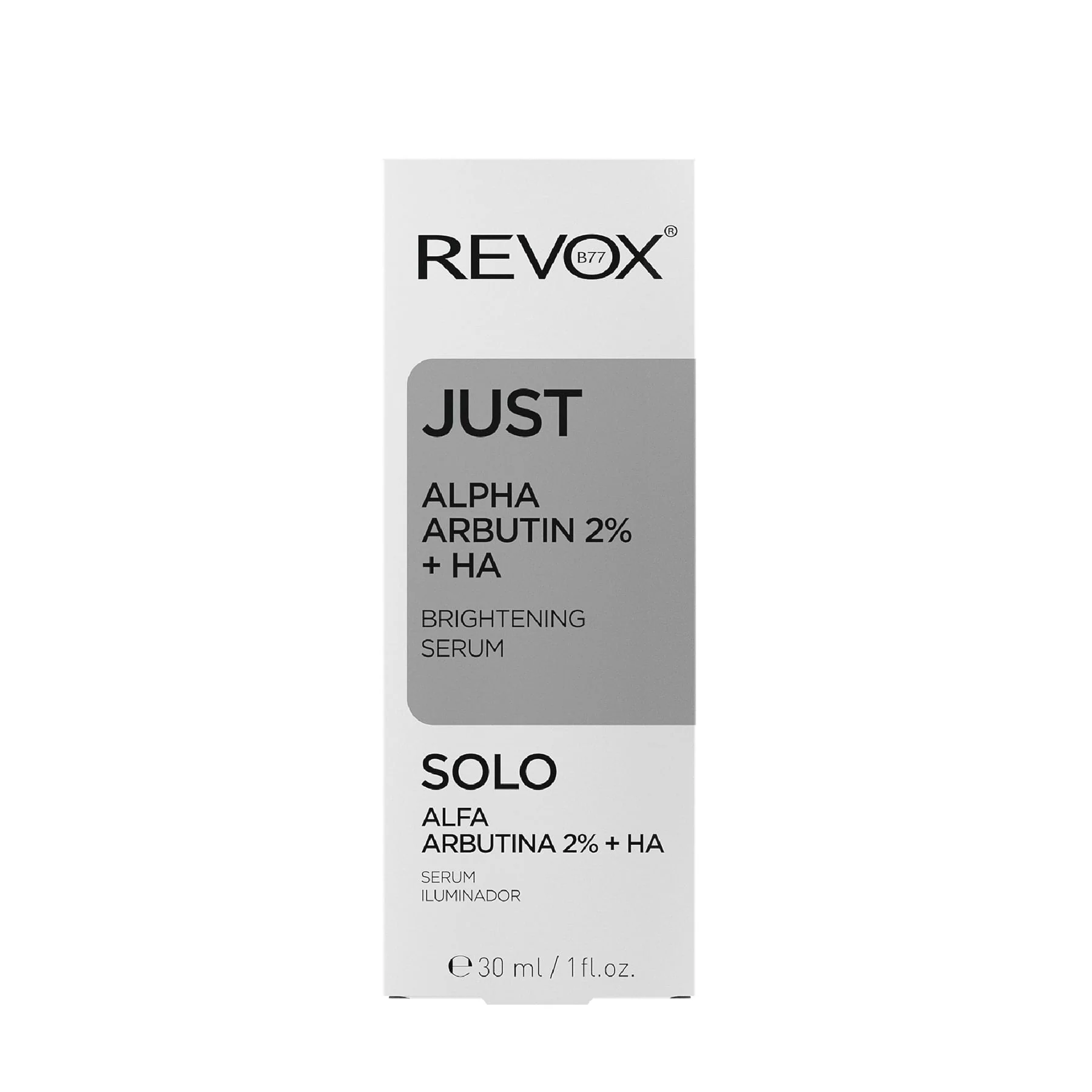 Revox B77 Just Alpha Arbutin 2% + HA Brightening Serum 30ml - Image 3