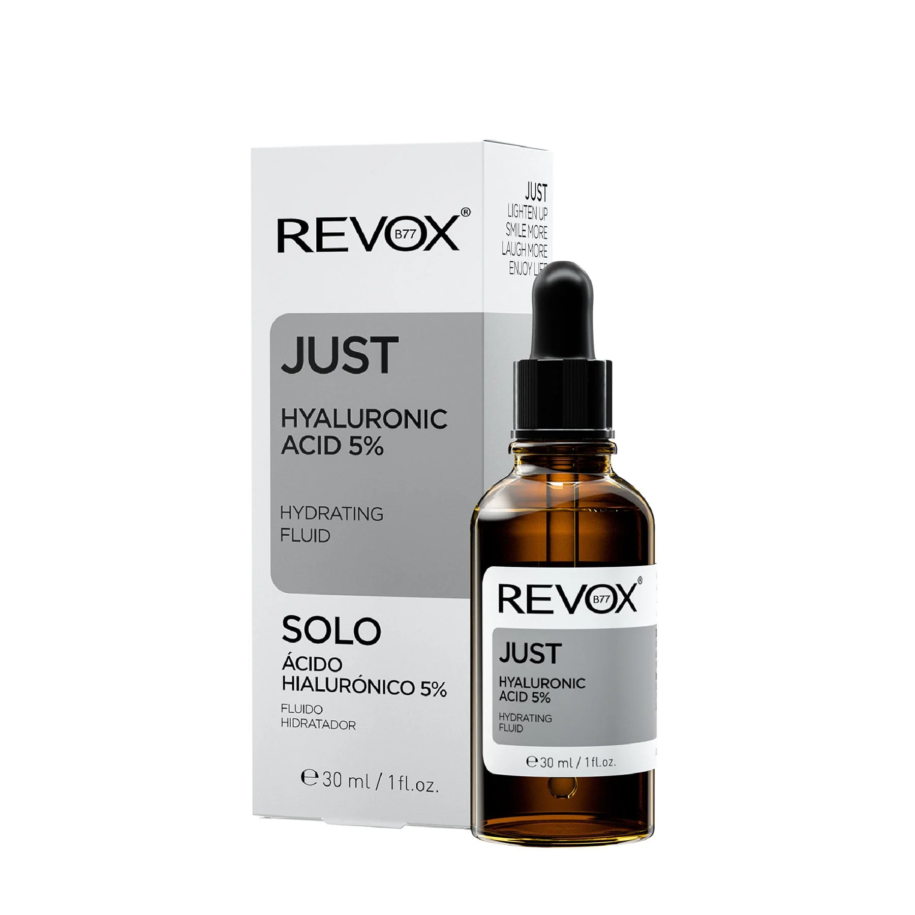 Revox B77 Just Hyaluronic Acid 5% Hydrating Fluid 30ml - Image 2
