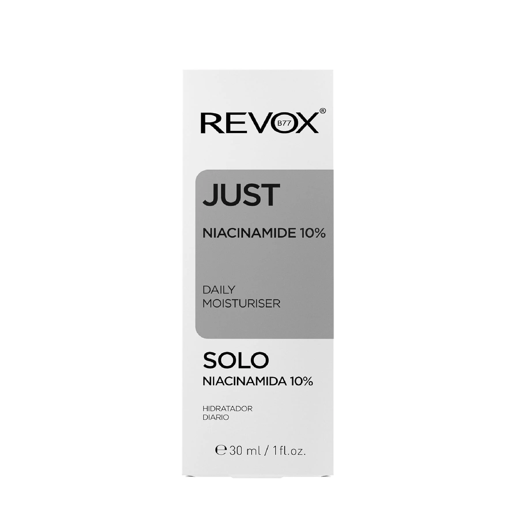 Revox B77 Just Niacinamide 10% Daily Moisturiser 30ml - Image 3