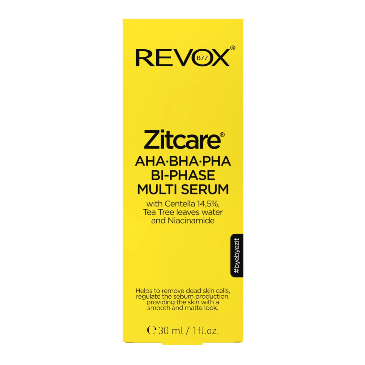 Revox B77 Zitcare AHA.BHA.PHA. Bi-Phase Multi Serum 30ml - Image 3