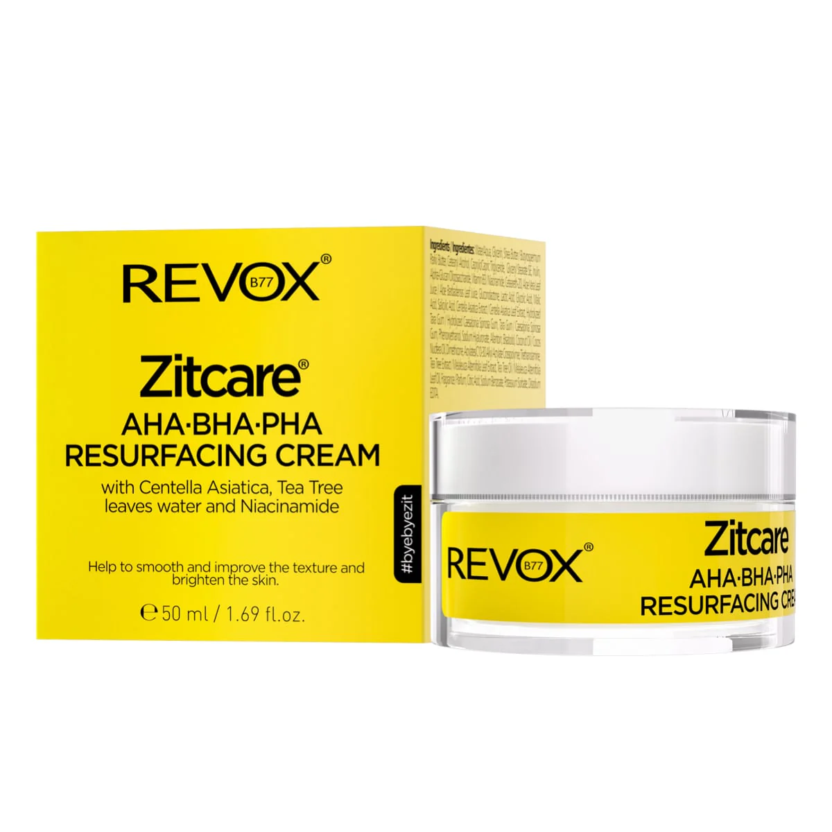 Revox B77 Zitcare AHA.BHA.PHA. Resurfacing Cream 50ml - Image 3