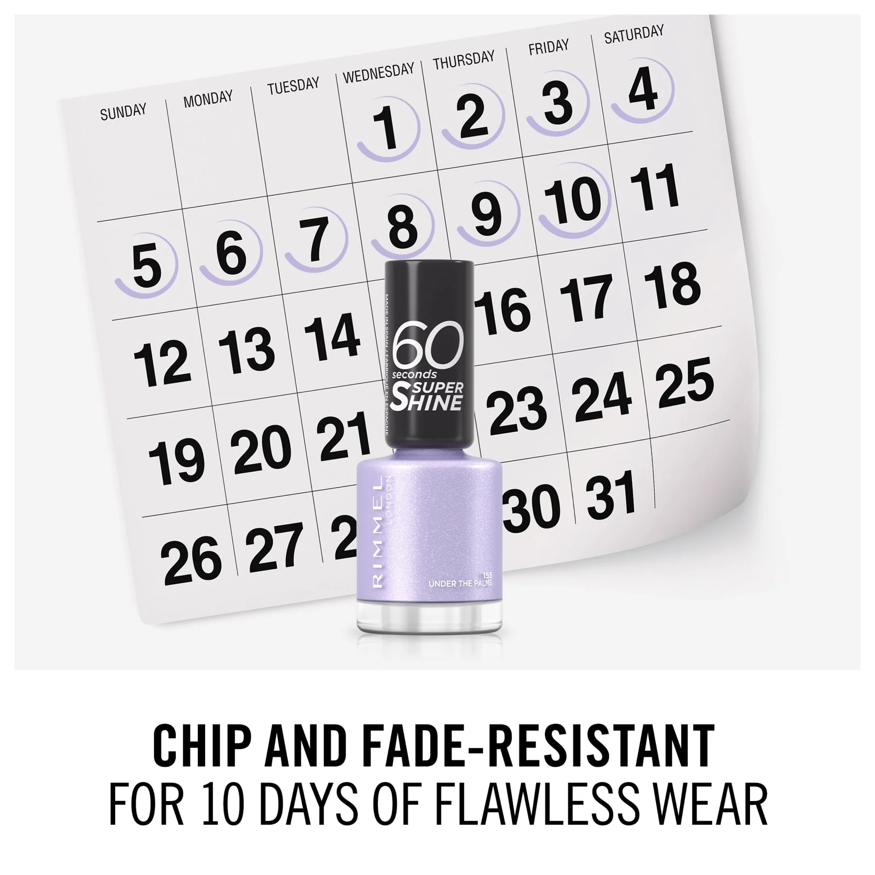 Rimmel 60 Seconds Super Shine Nail Polish 8ml - Image 24