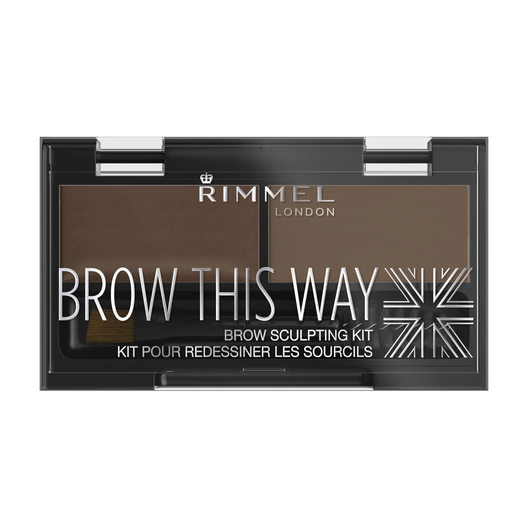 Rimmel Brow This Way Eyebrow Sculpting Kit Brow Powder 2.4g - Image 2