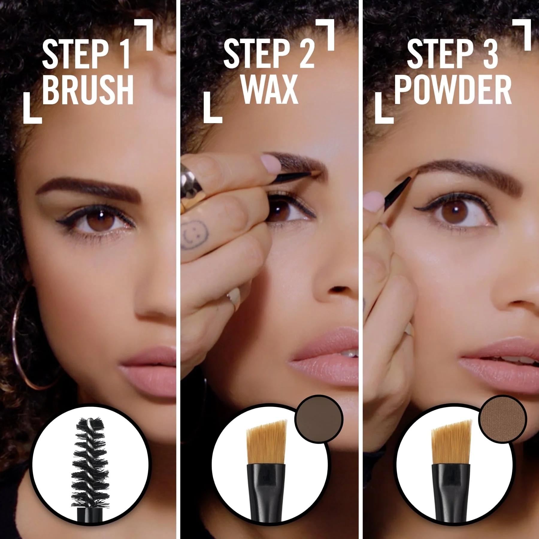 Rimmel Brow This Way Eyebrow Sculpting Kit Brow Powder 2.4g - Image 8