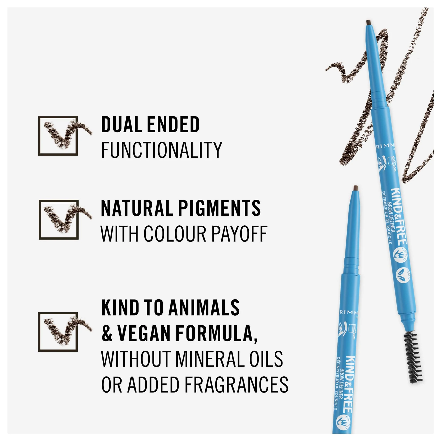 Rimmel Kind & Free Brow Definer 8g - Image 8
