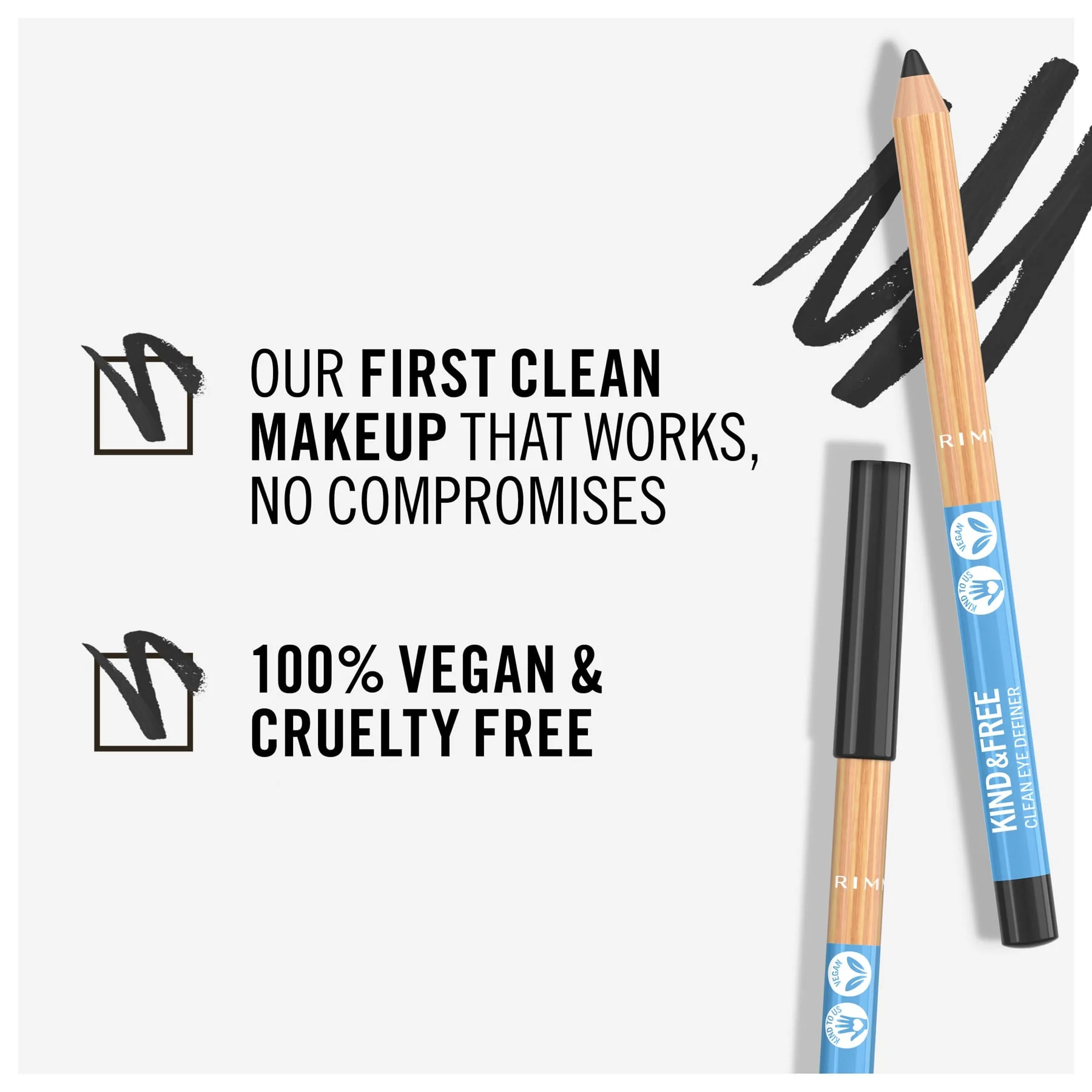 Rimmel Kind & Free Clean Eyeliner Pencil 1.1g - Image 17