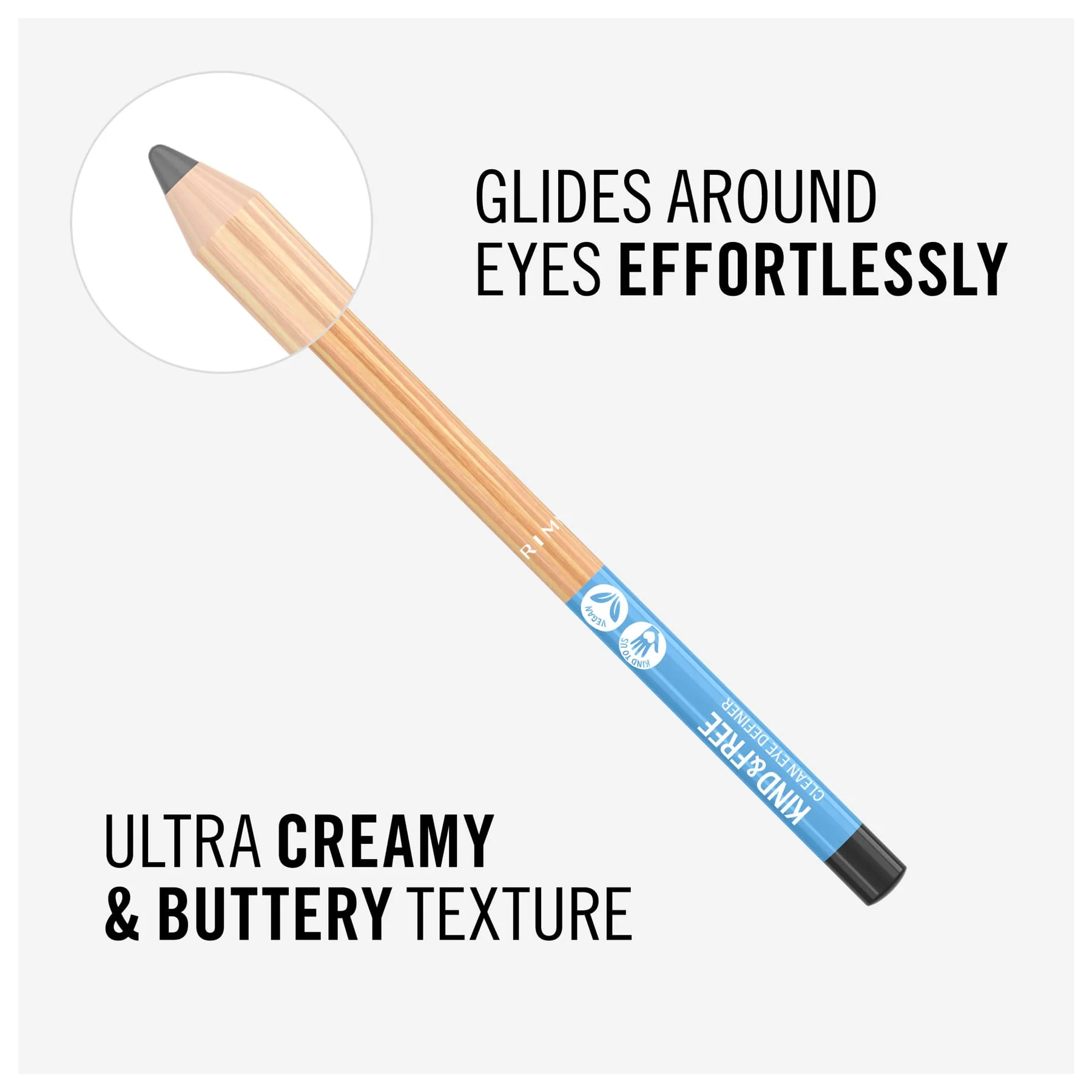 Rimmel Kind & Free Clean Eyeliner Pencil 1.1g - Image 18