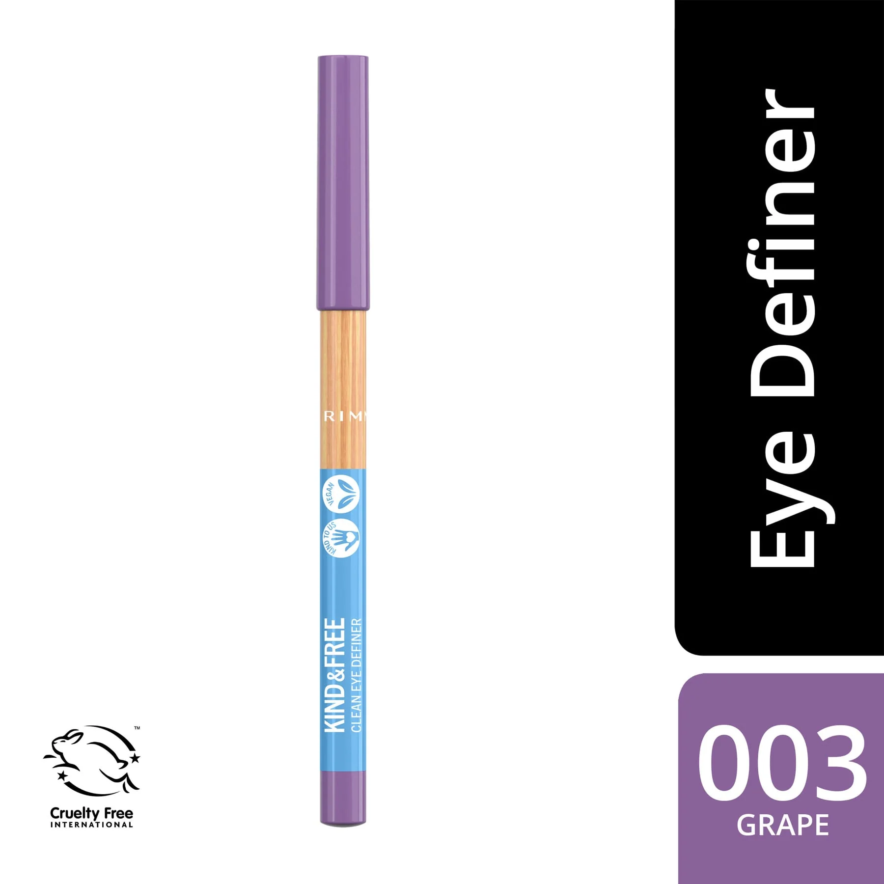 Rimmel Kind & Free Clean Eyeliner Pencil 1.1g - Image 27