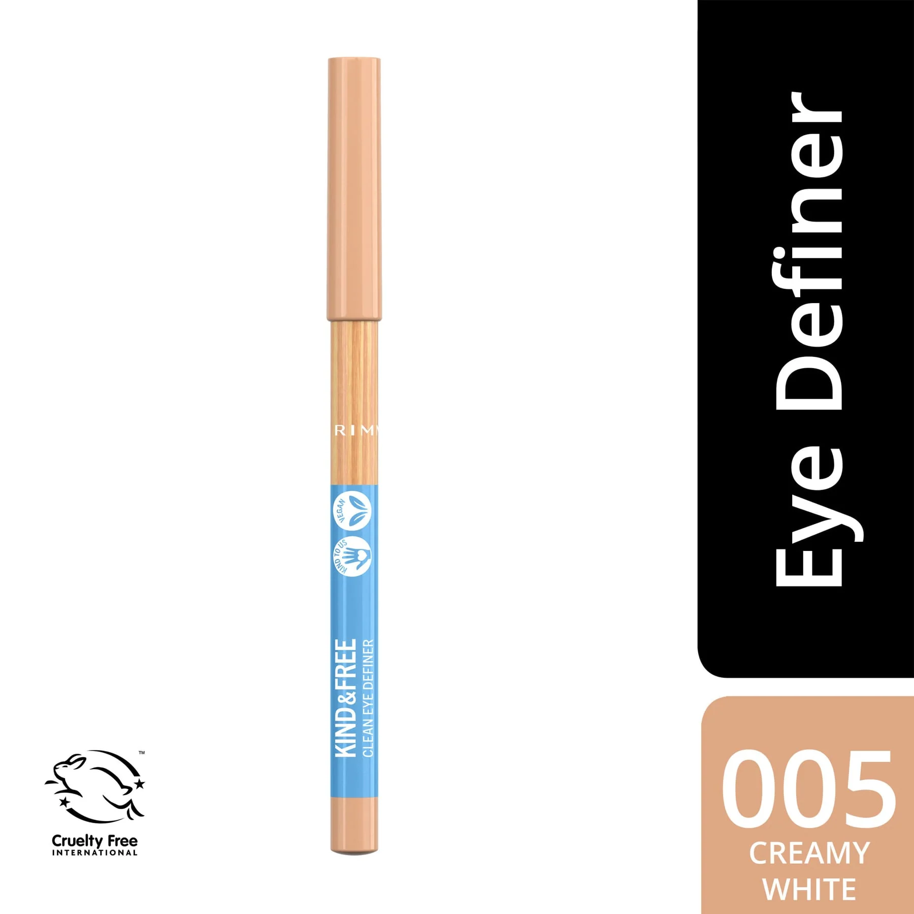 Rimmel Kind & Free Clean Eyeliner Pencil 1.1g - Image 34