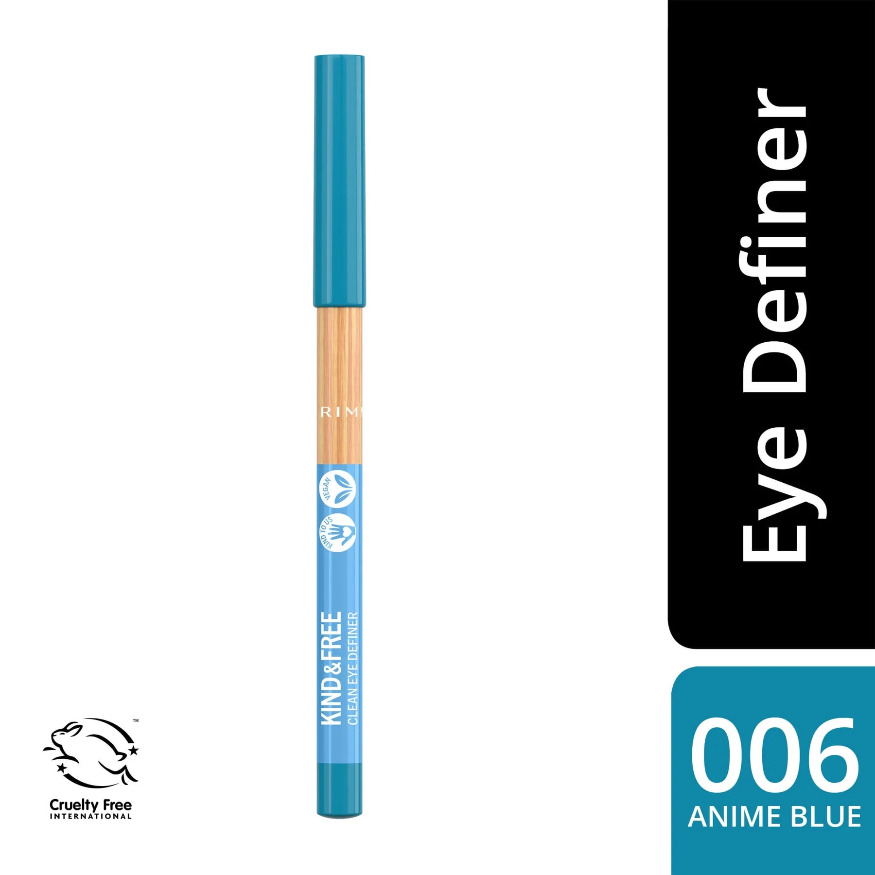 Rimmel Kind & Free Clean Eyeliner Pencil 1.1g - Image 42