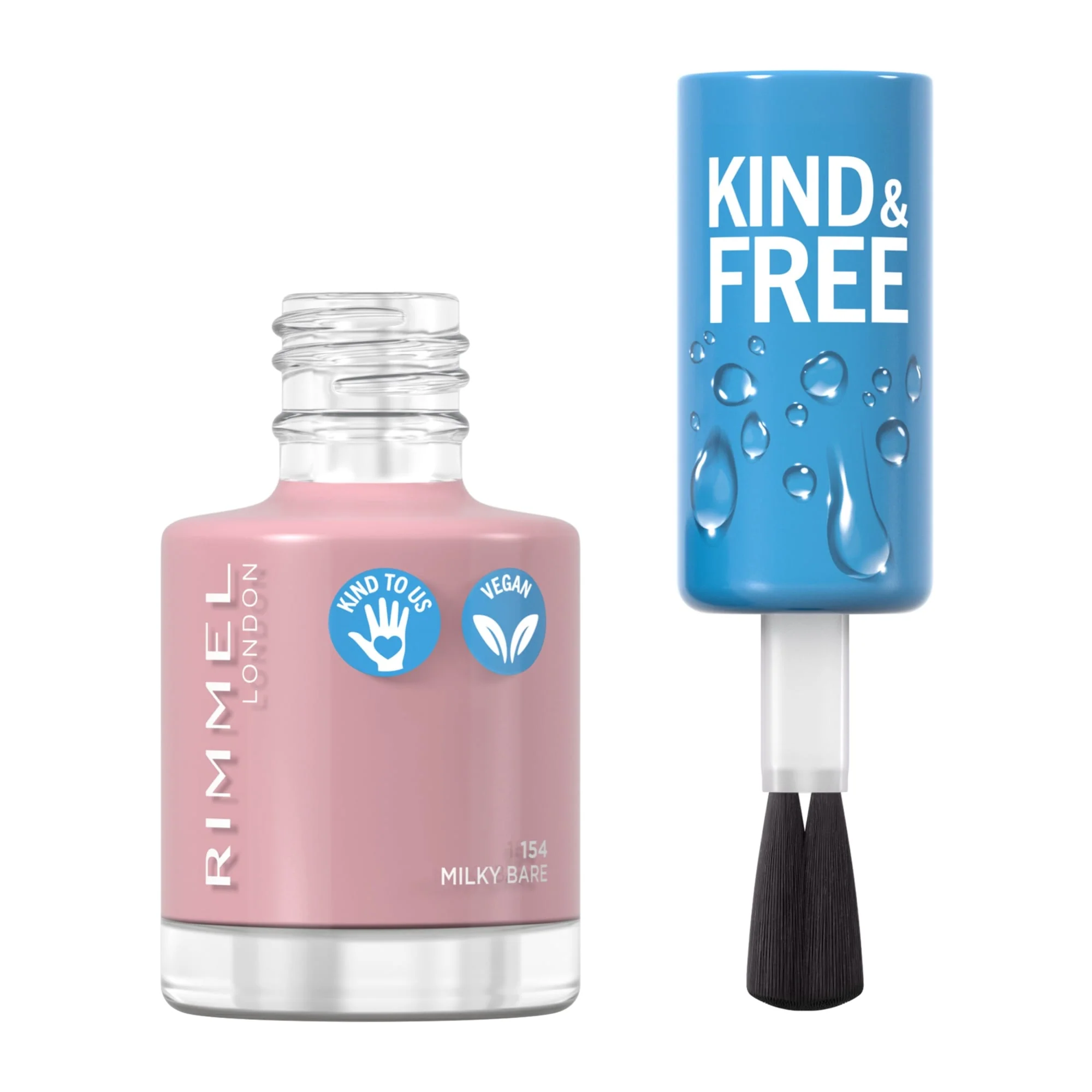 Rimmel KIND & FREE Clean Nail Polish 8ml - Image 15