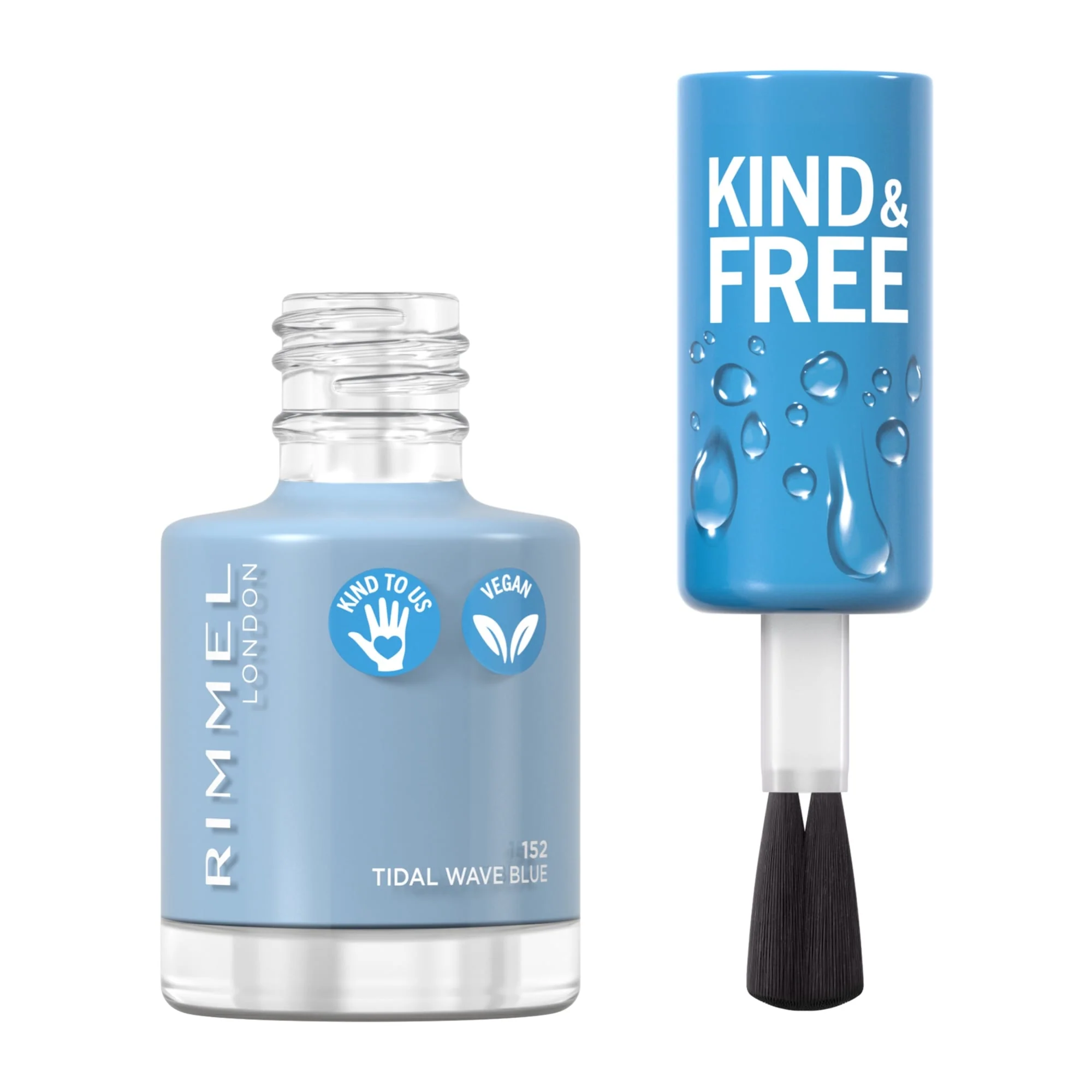 Rimmel KIND & FREE Clean Nail Polish 8ml - Image 29