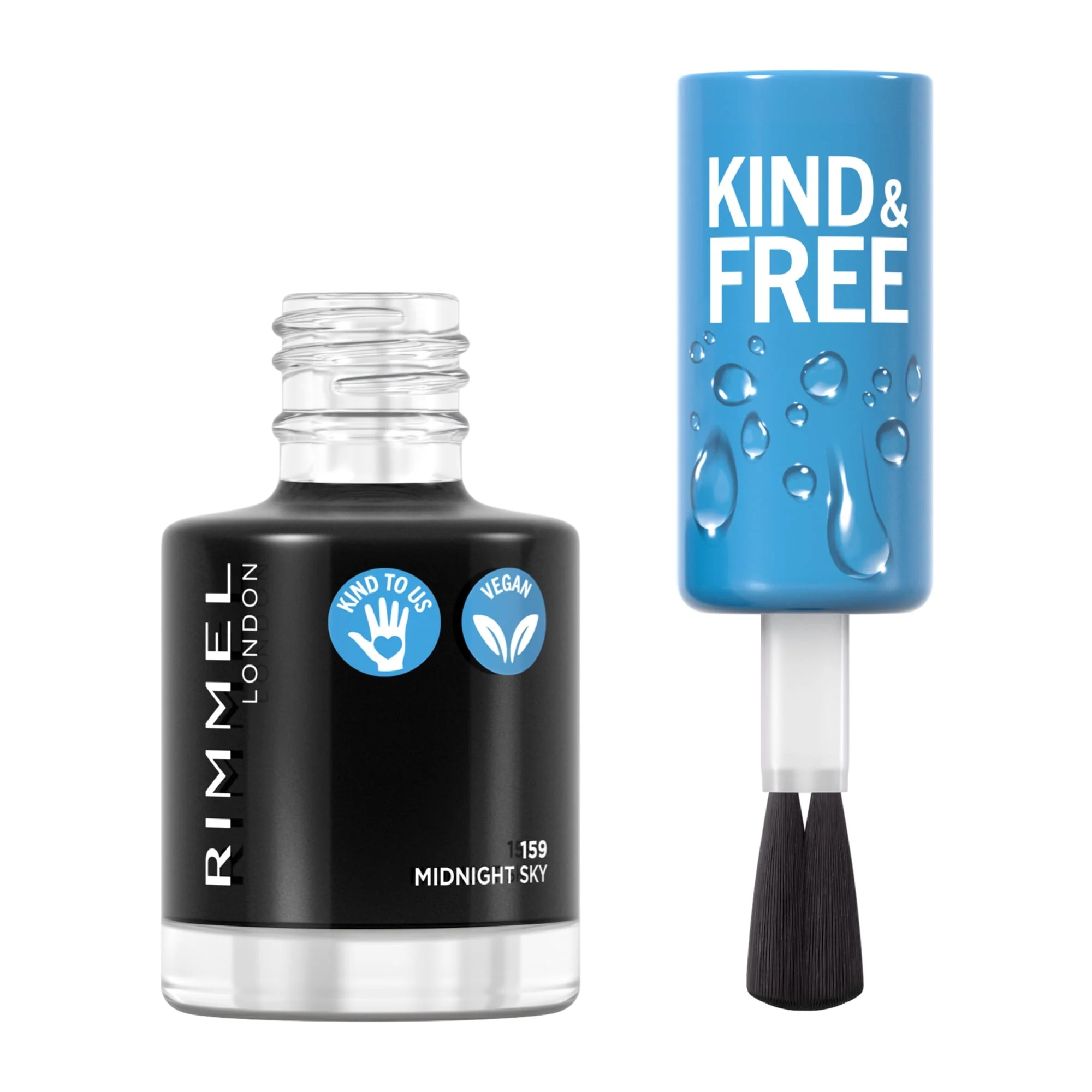 Rimmel KIND & FREE Clean Nail Polish 8ml - Image 36