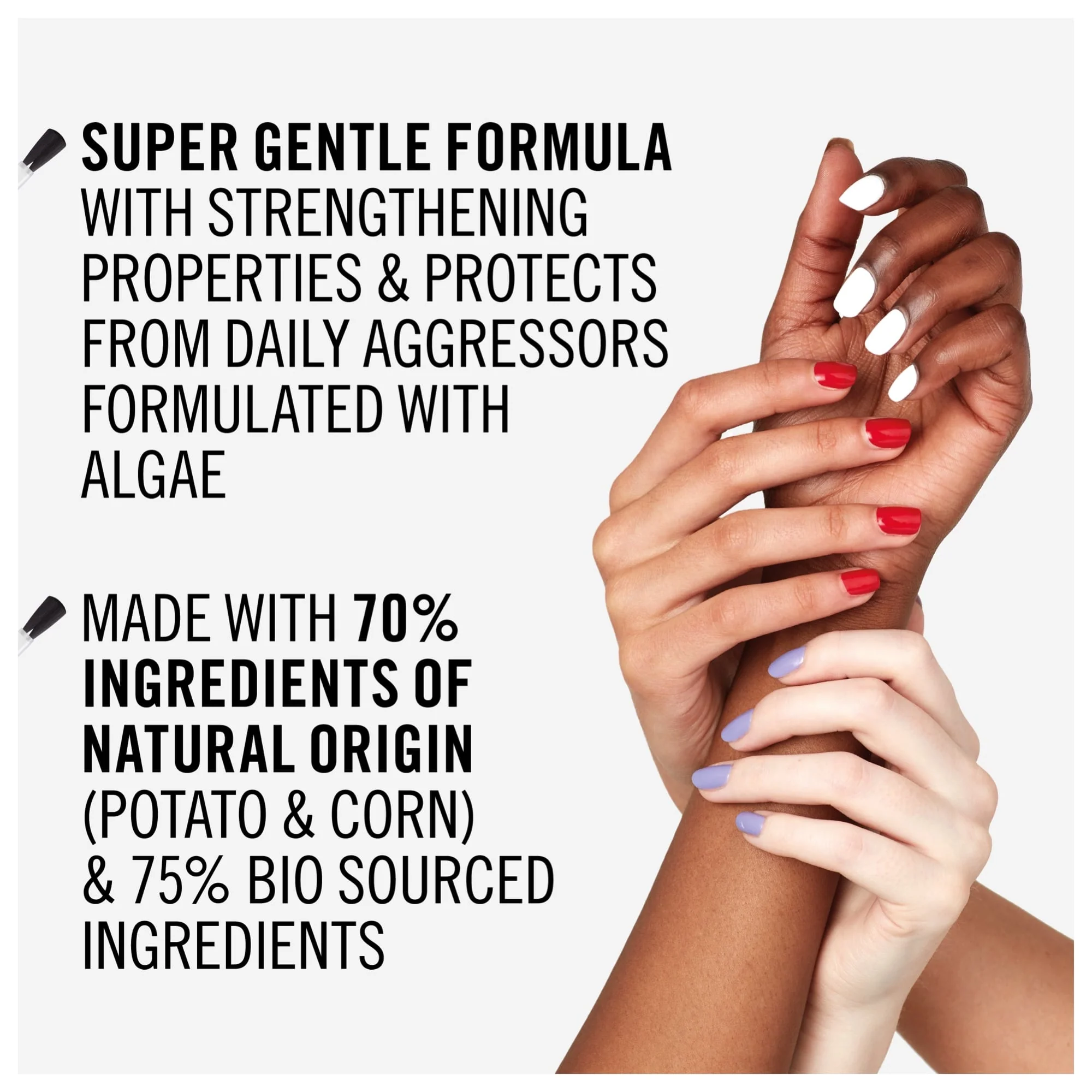 Rimmel KIND & FREE Clean Nail Polish 8ml - Image 48