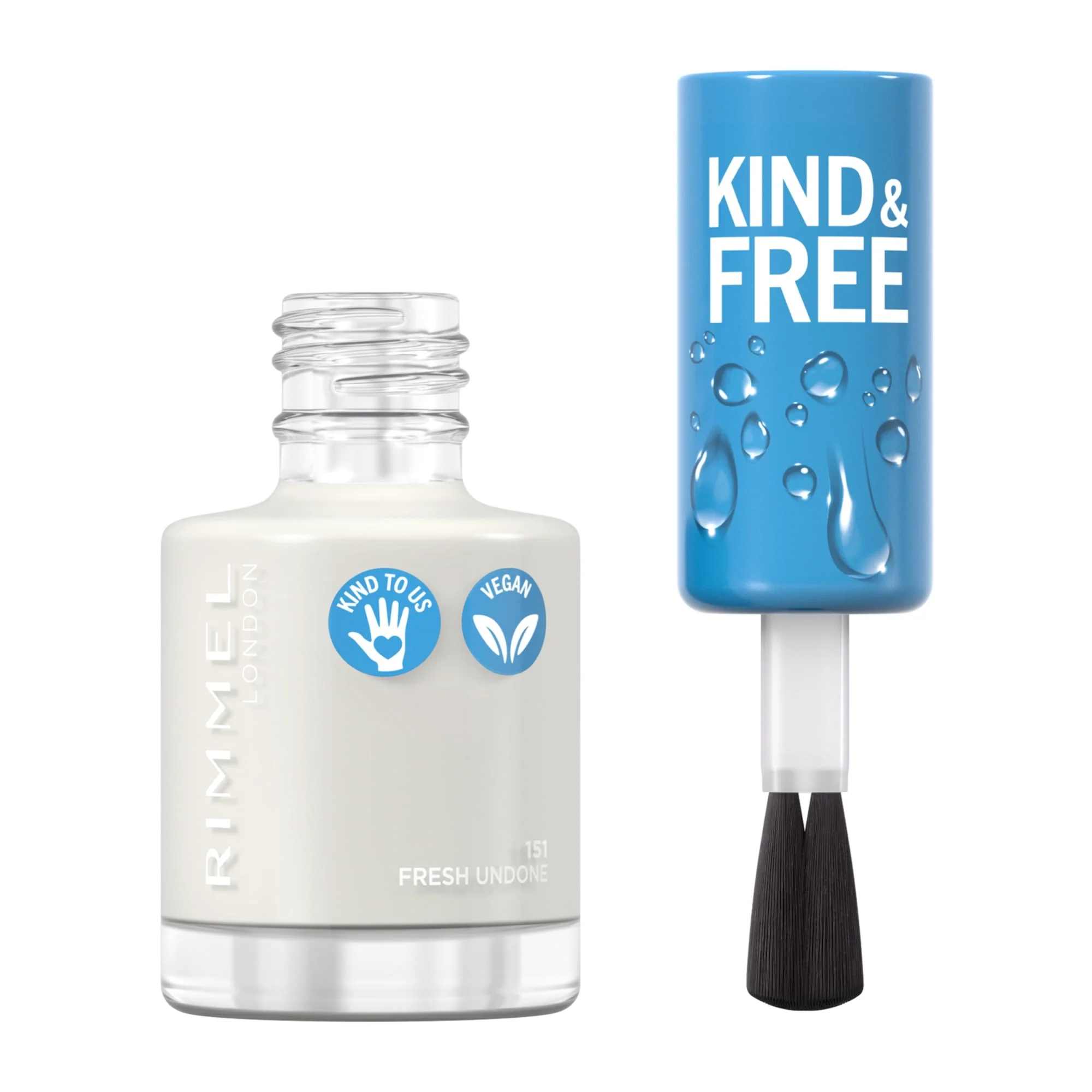 Rimmel KIND & FREE Clean Nail Polish 8ml - Image 50