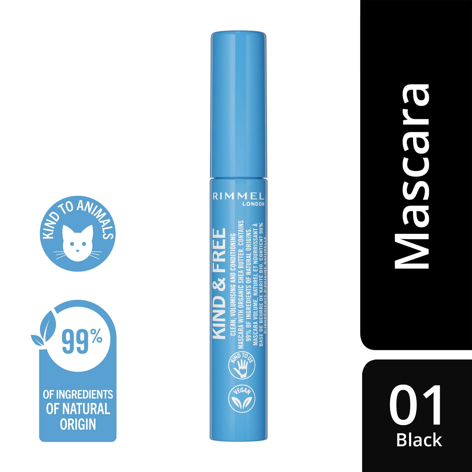 Rimmel Kind & Free Mascara 001 Black 7ml - Image 8