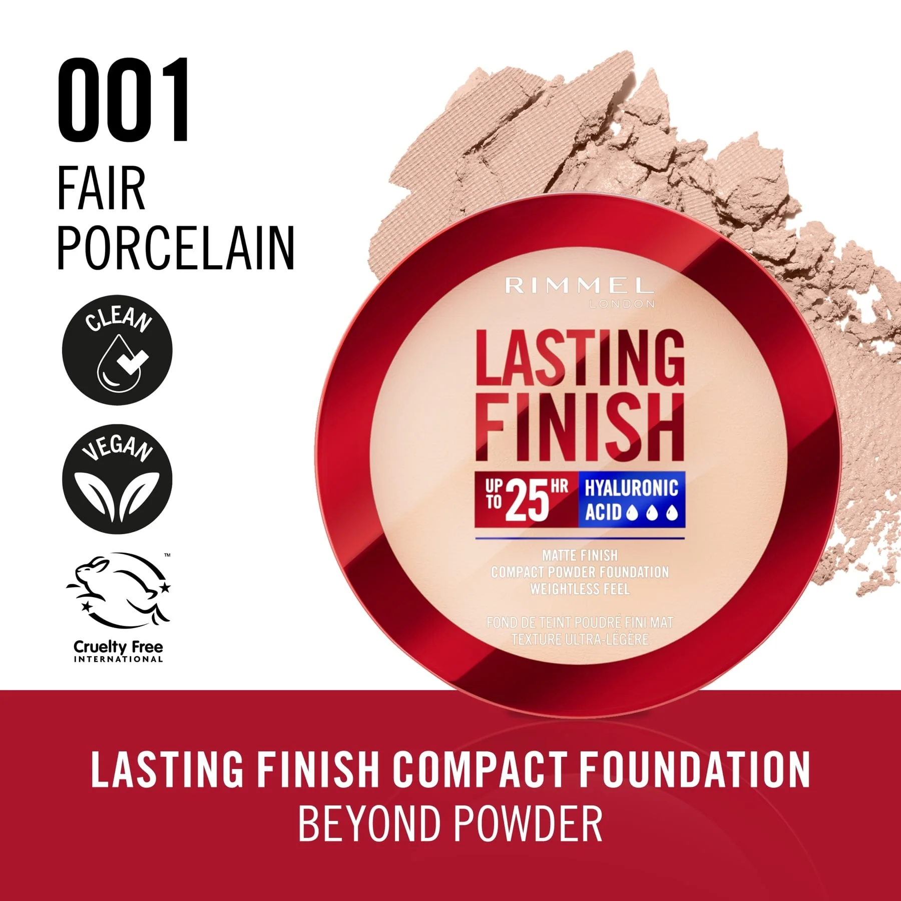 Rimmel Lasting Finish Compact Foundation 7g - Image 2