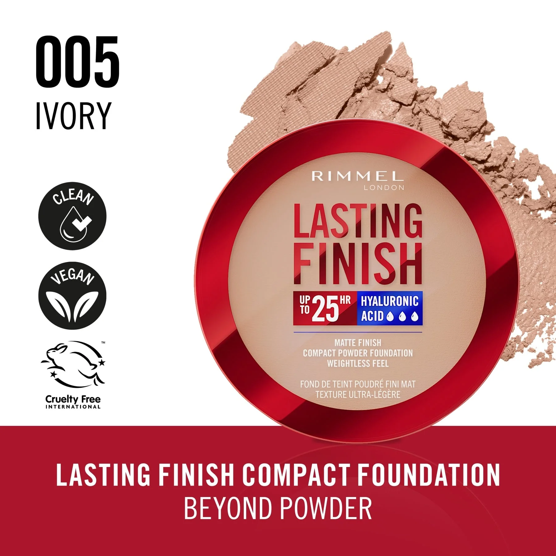 Rimmel Lasting Finish Compact Foundation 7g - Image 26