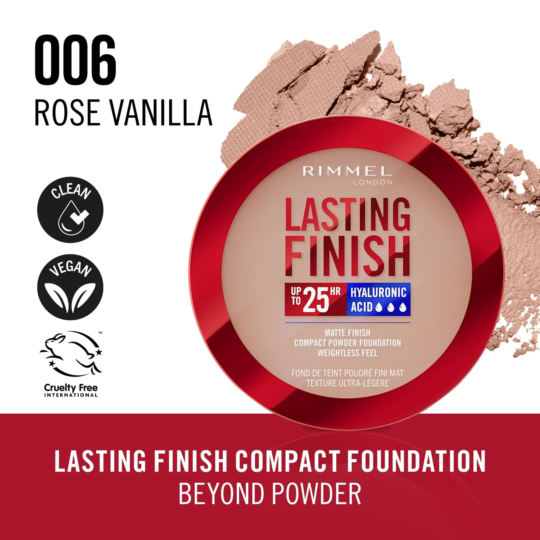 Rimmel Lasting Finish Compact Foundation 7g - Image 34
