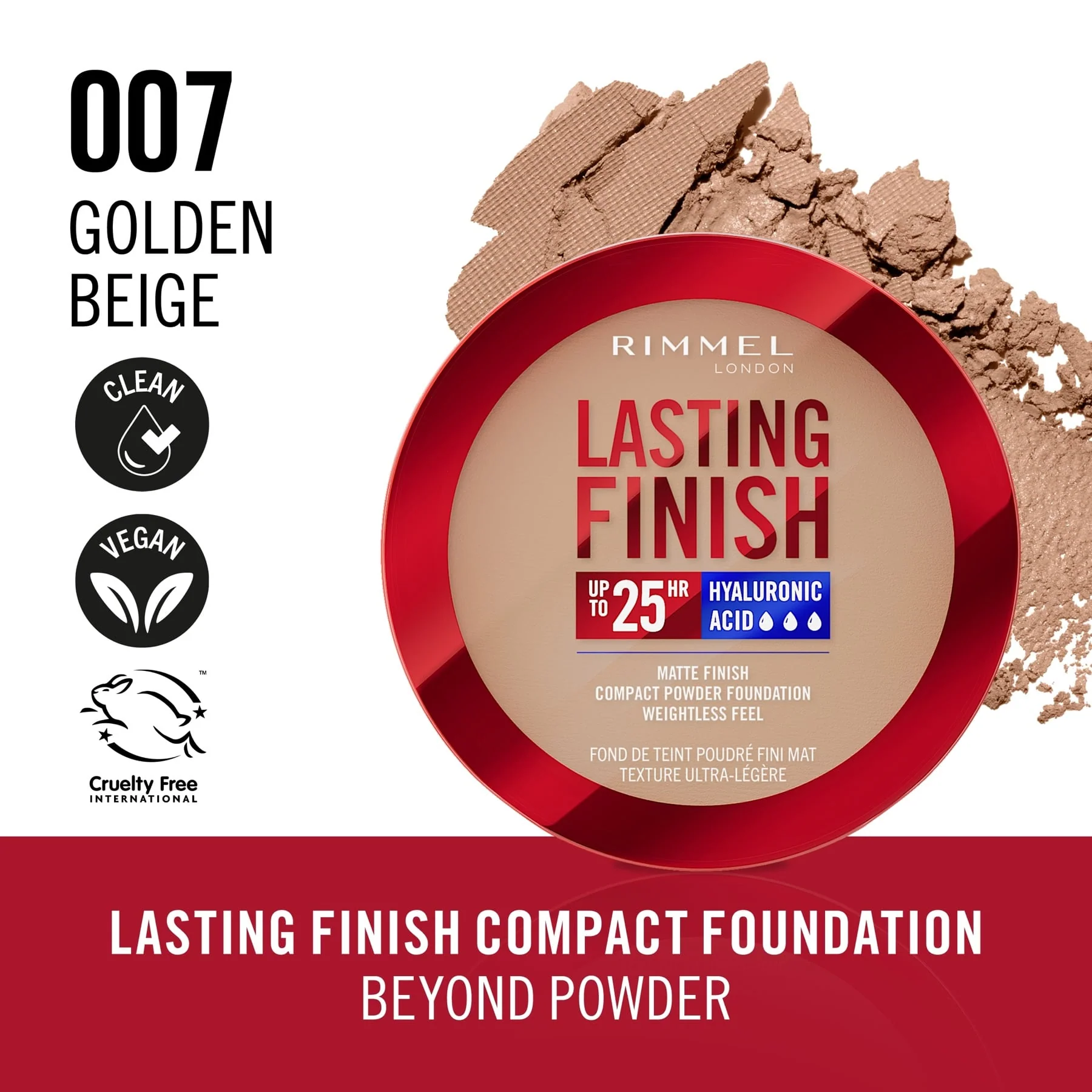 Rimmel Lasting Finish Compact Foundation 7g - Image 42