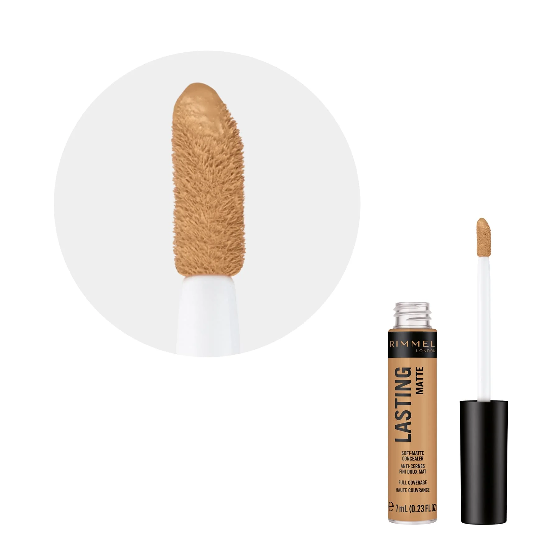 Rimmel Lasting Matte Full Coverage Concealer 7ml - Image 4
