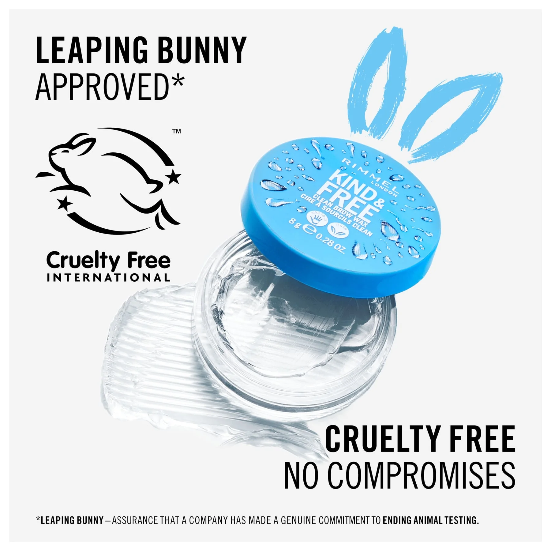 Rimmel London Kind & Free Eyebrow Gel 8g - Image 3