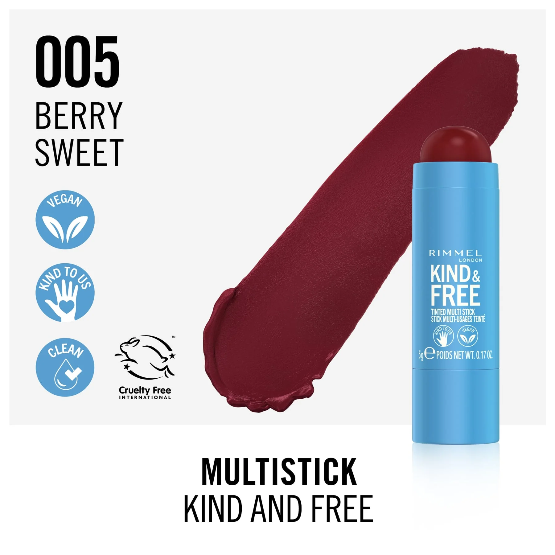 Rimmel London Kind & Free Multi-Stick 5g - Image 34