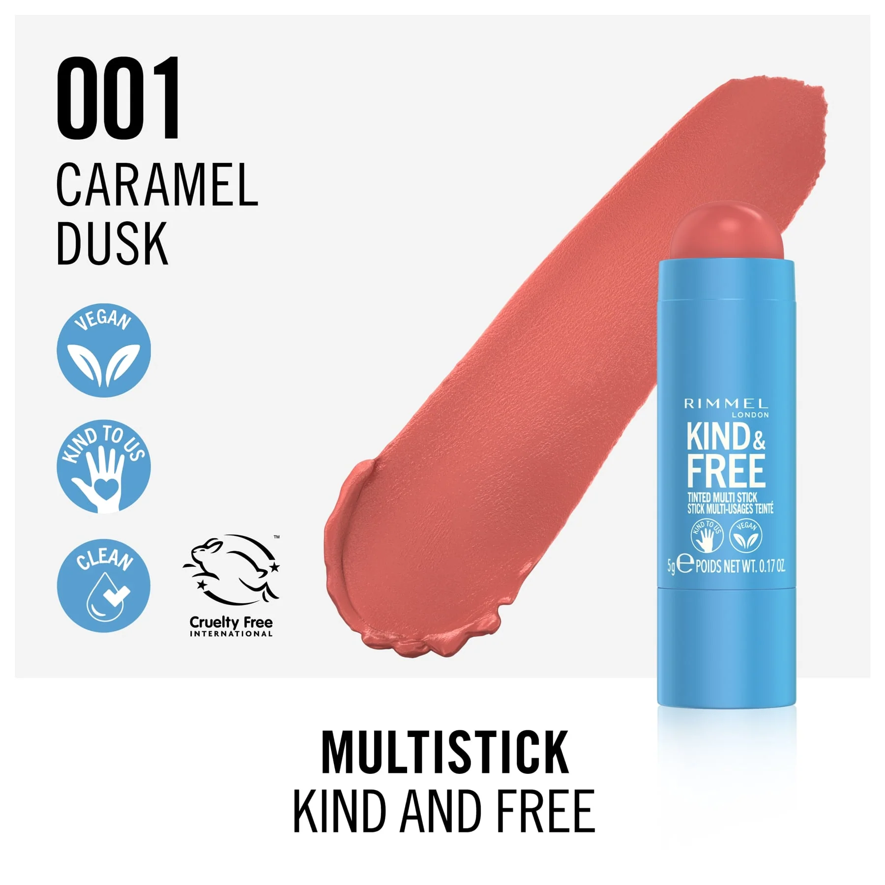 Rimmel London Kind & Free Multi-Stick 5g - Image 5