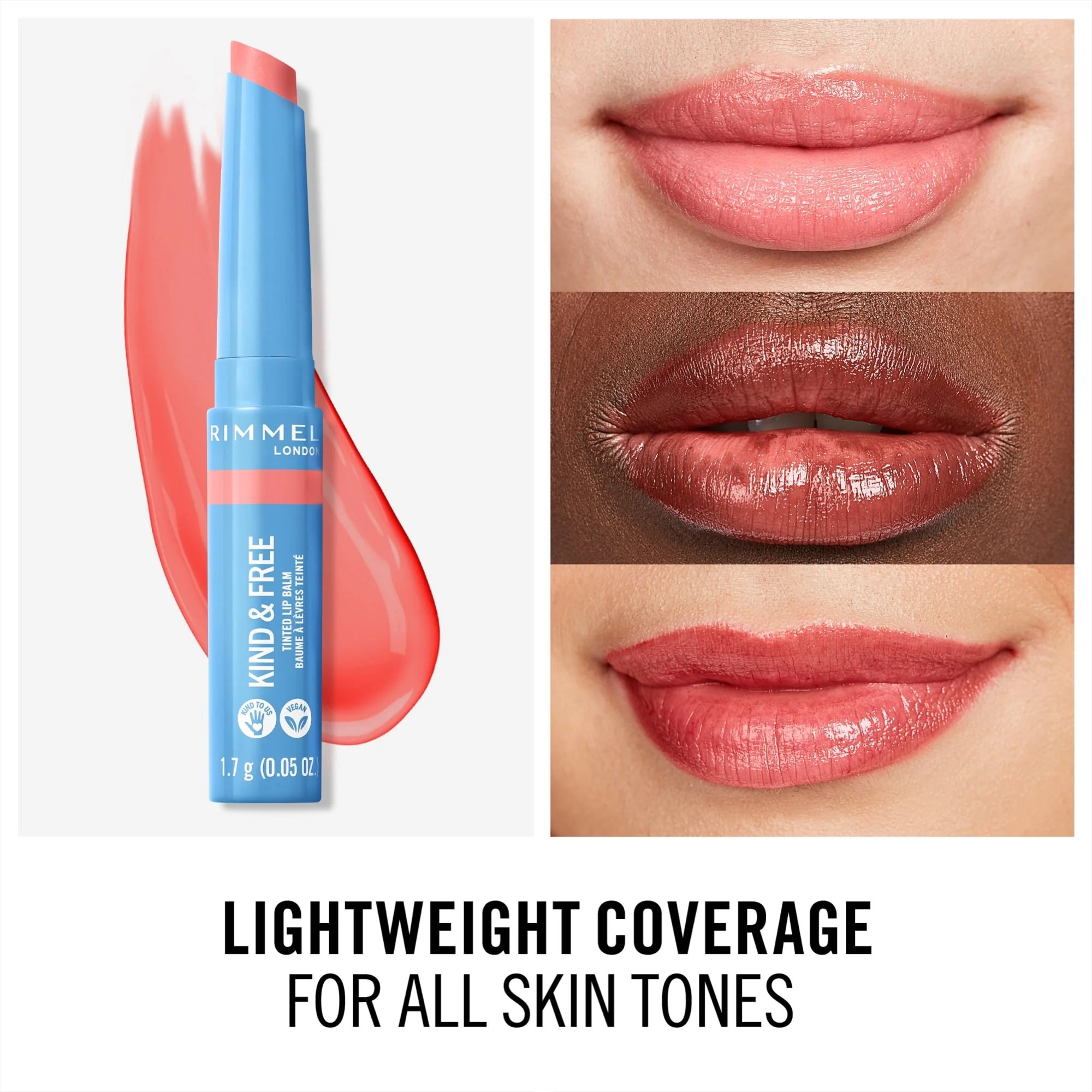 Rimmel London Kind & Free Tinted Lip Balm 1.7g - Image 10