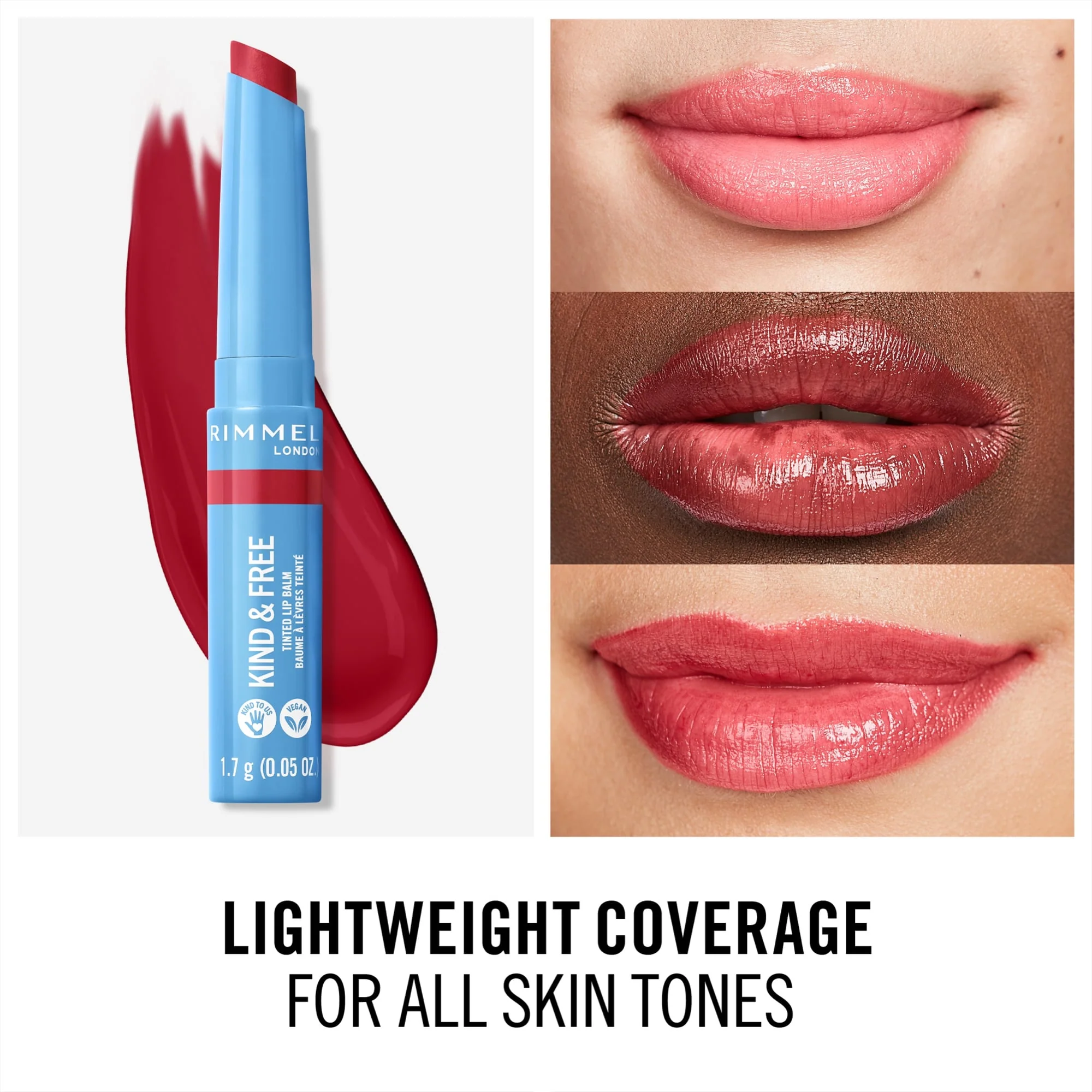 Rimmel London Kind & Free Tinted Lip Balm 1.7g - Image 15