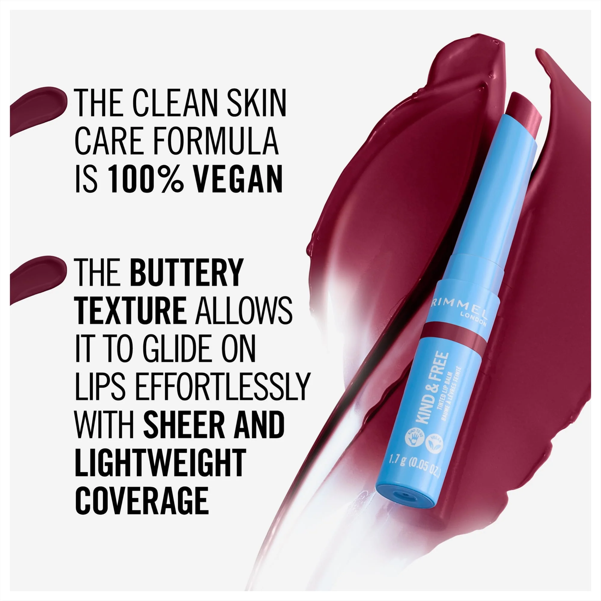 Rimmel London Kind & Free Tinted Lip Balm 1.7g - Image 17