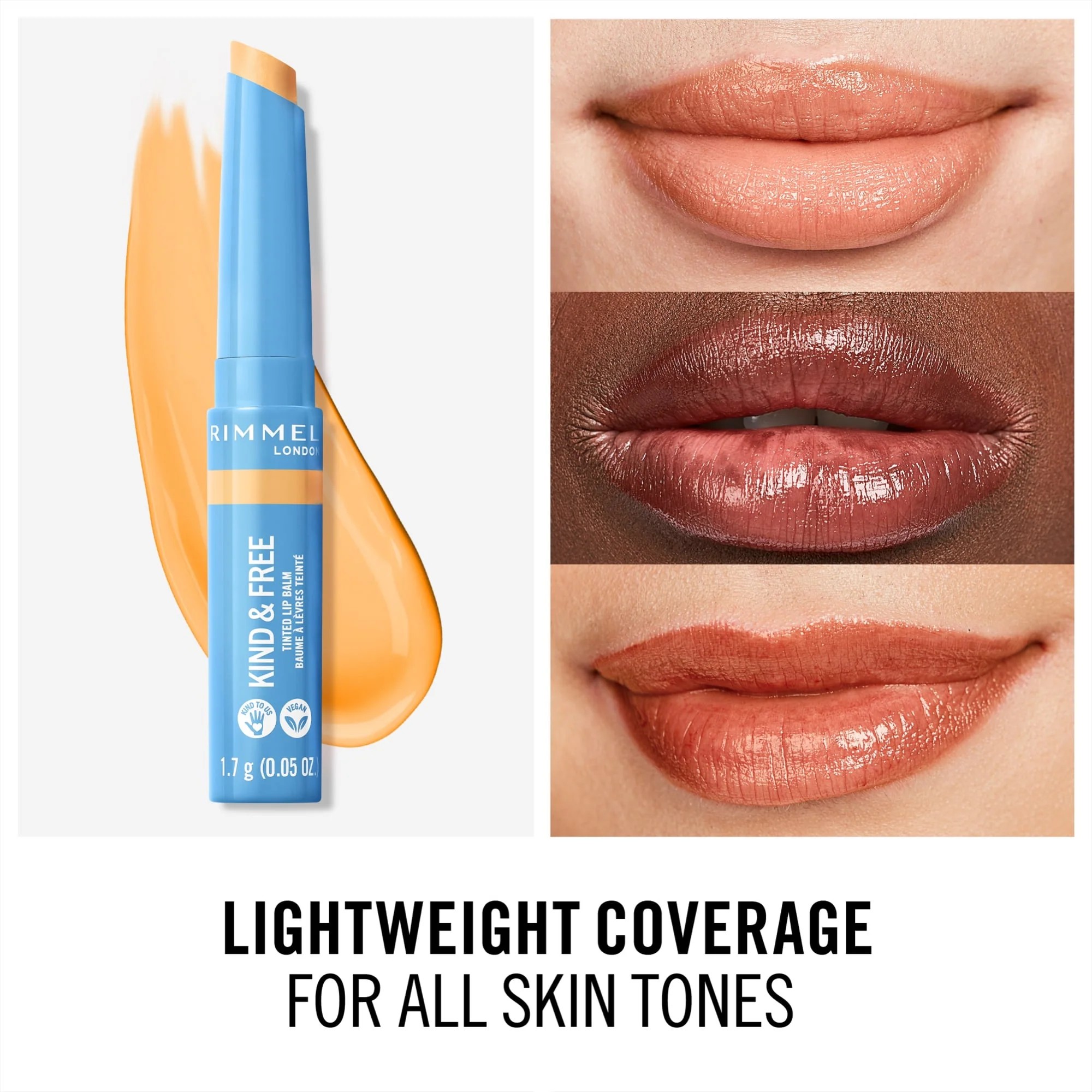 Rimmel London Kind & Free Tinted Lip Balm 1.7g - Image 20