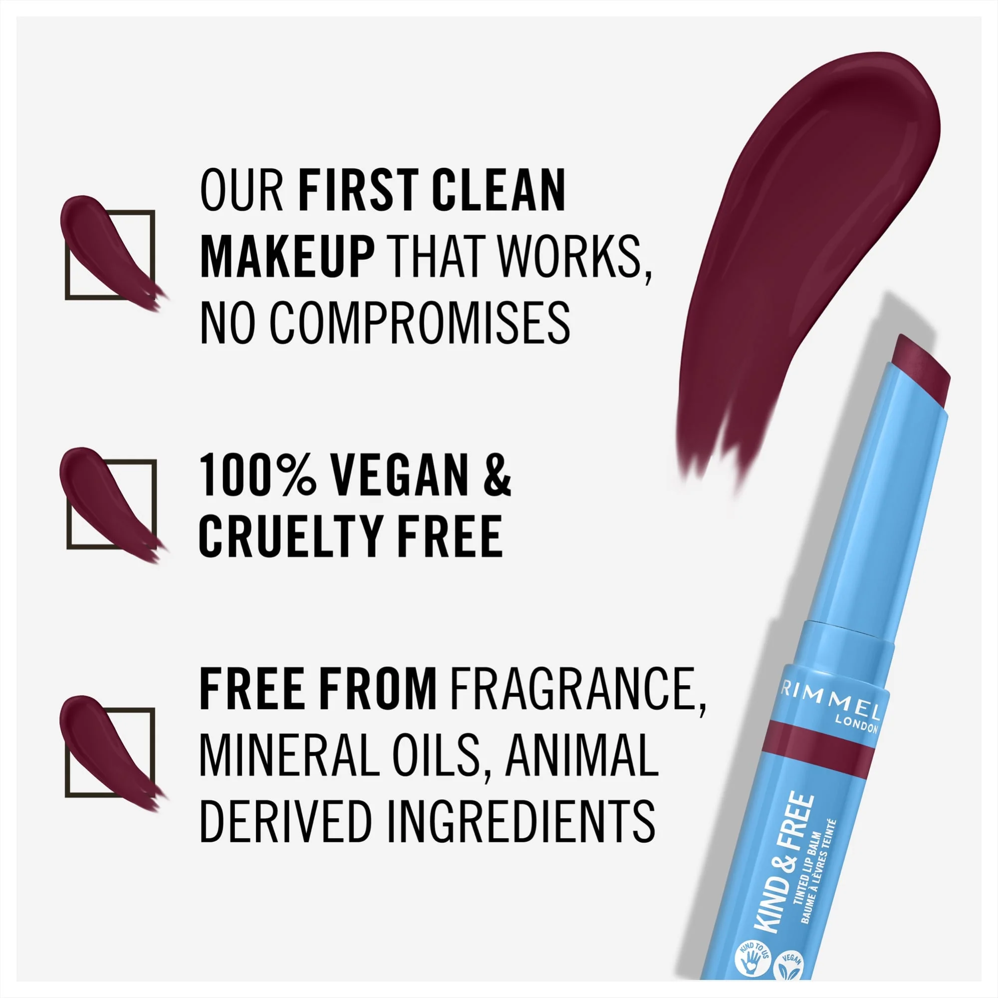 Rimmel London Kind & Free Tinted Lip Balm 1.7g - Image 21